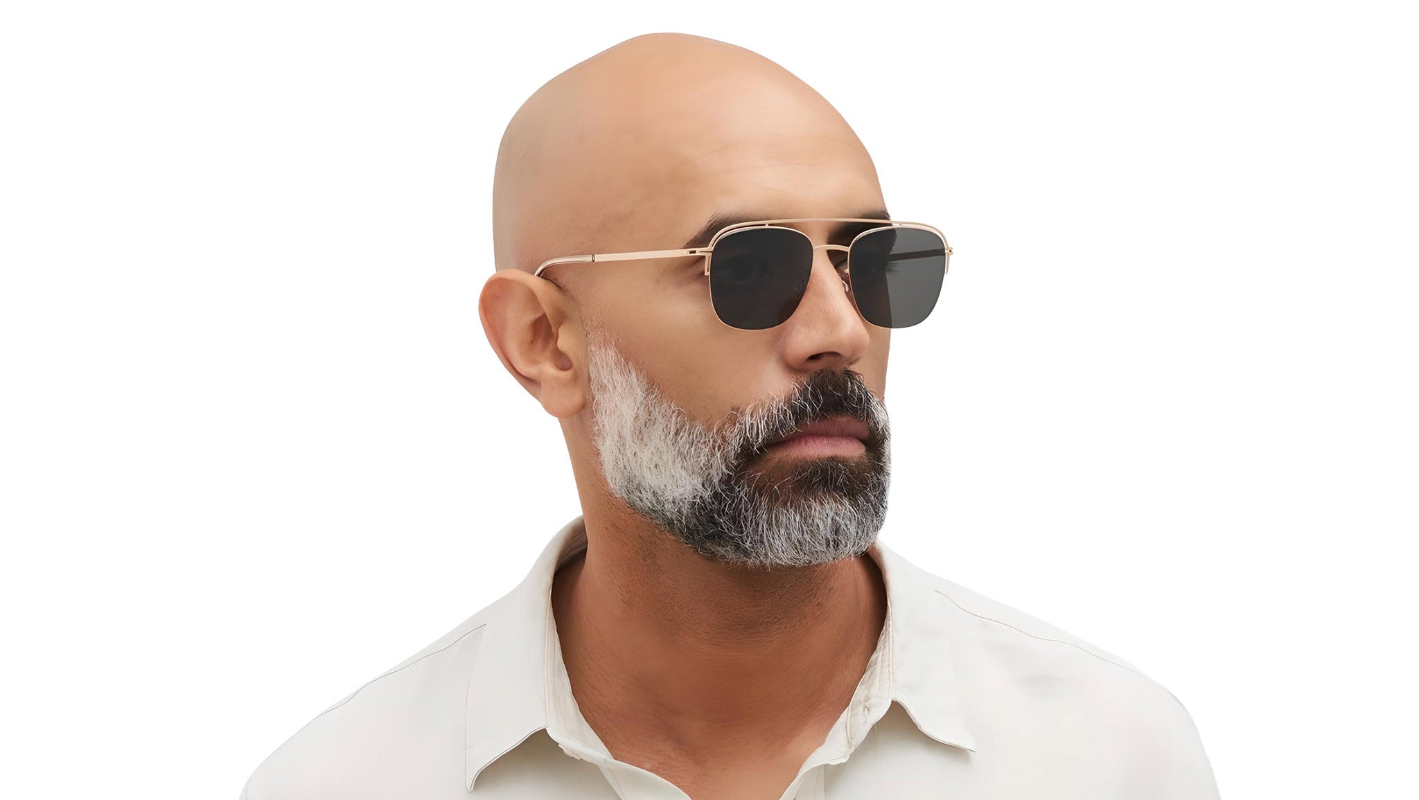 Occhiali da sole MYKITA NOR Champagne gold