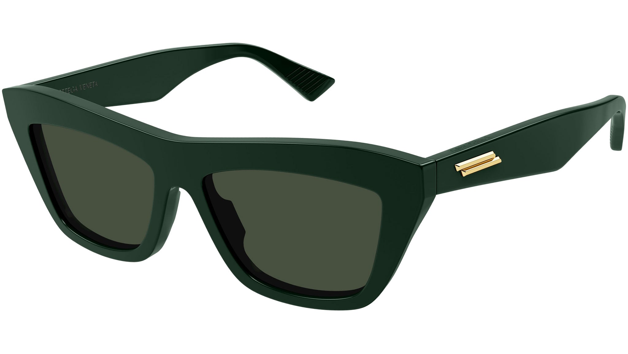 Occhiali da sole BOTTEGA VENETA BV1121S Shiny solid dark green