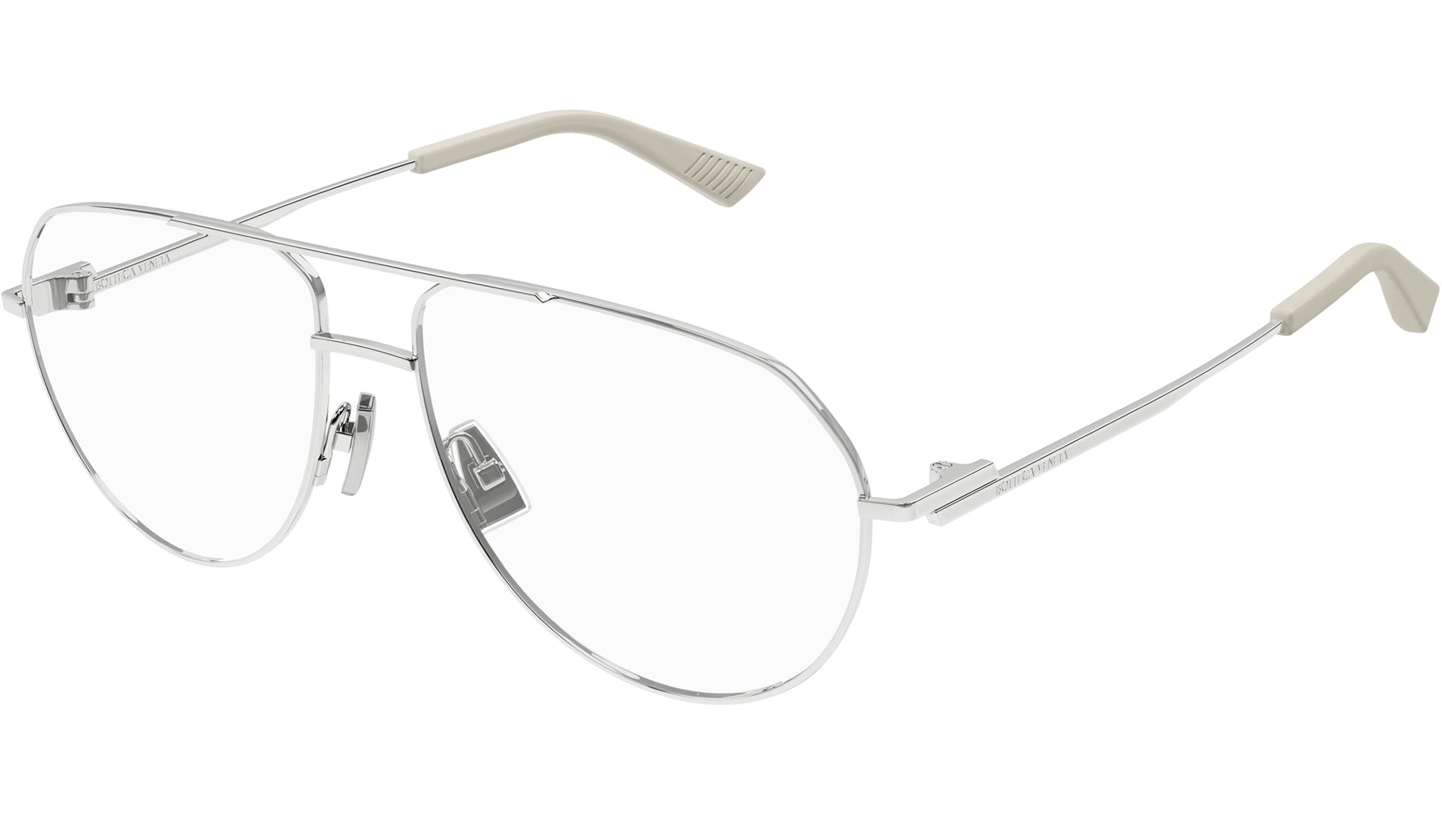 Occhiali da vista BOTTEGA VENETA BV1302O Shiny silver