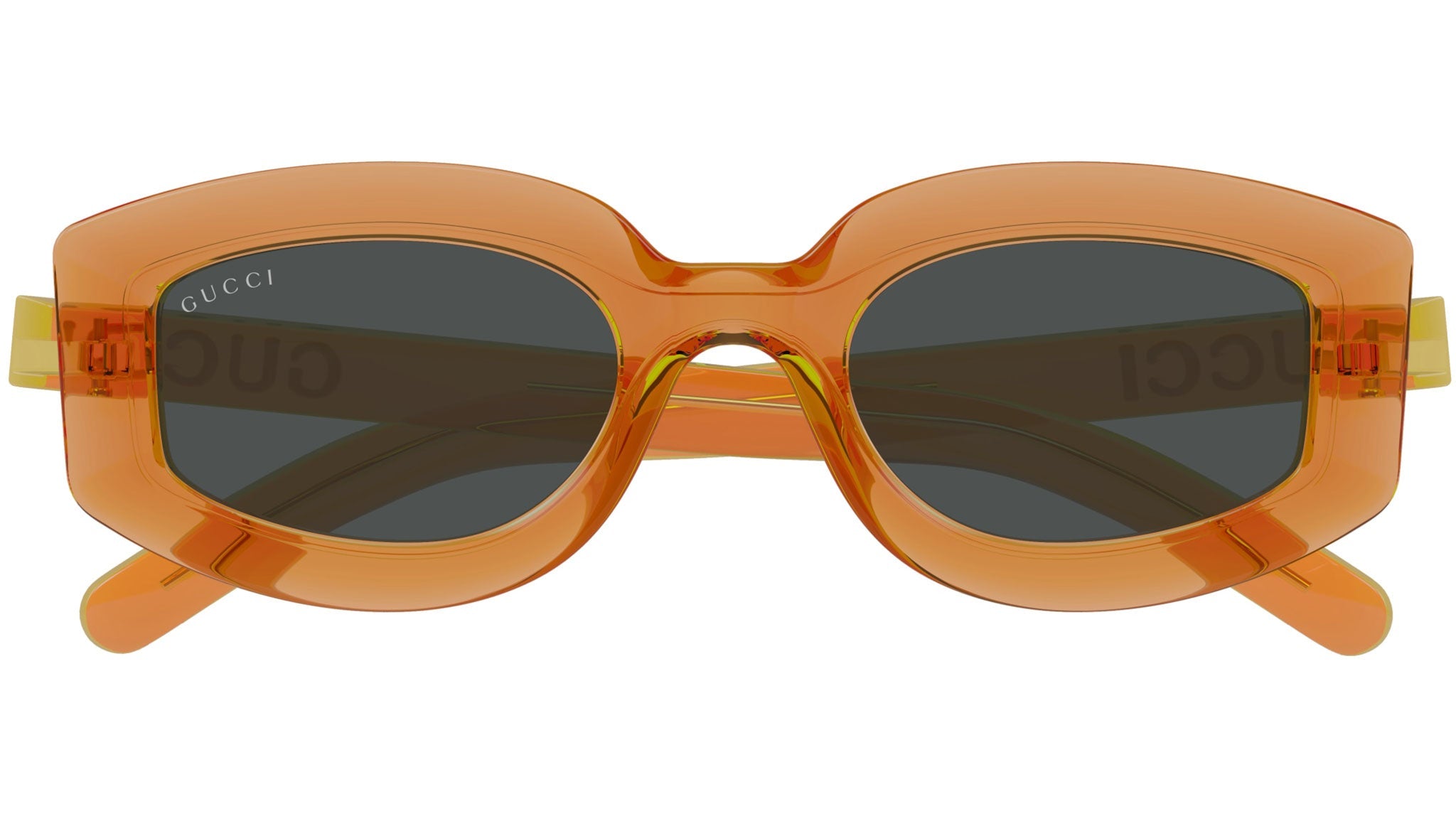 Occhiali da sole GUCCI GG1719S Shiny transparent vivid orange - shiny trasparent yellow