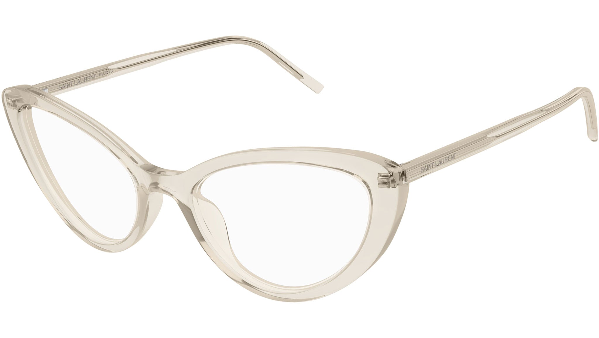 Occhiali da vista SAINT LAURENT SL777 Shiny transparent cream