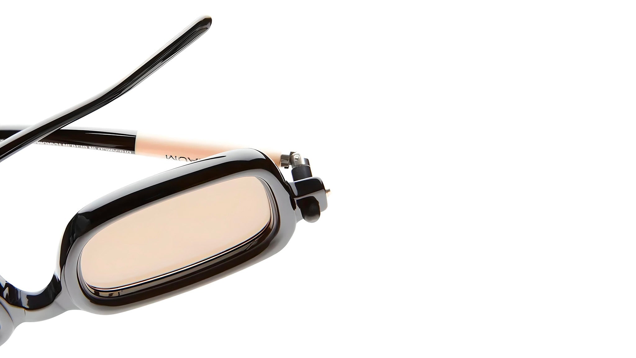 Occhiali da sole KUBORAUM P2 Black shine ivory black shine