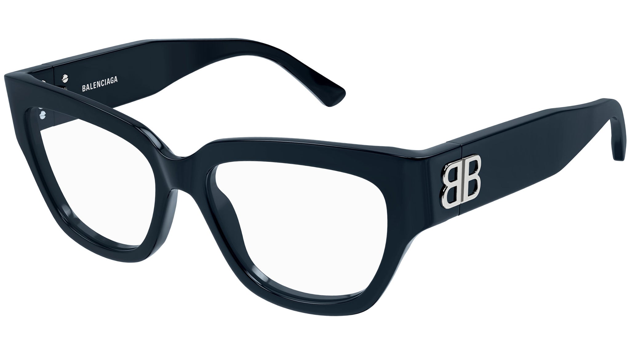 Occhiali da vista BALENCIAGA BB0326O Shiny solid navy blue