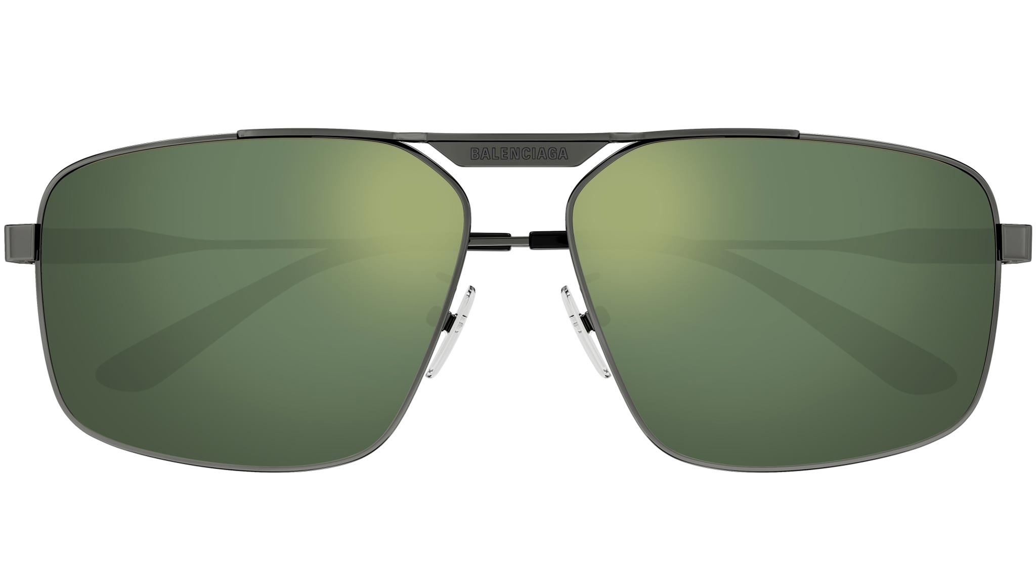 Occhiali da sole BALENCIAGA BB0418SK Shiny dark ruthenium
