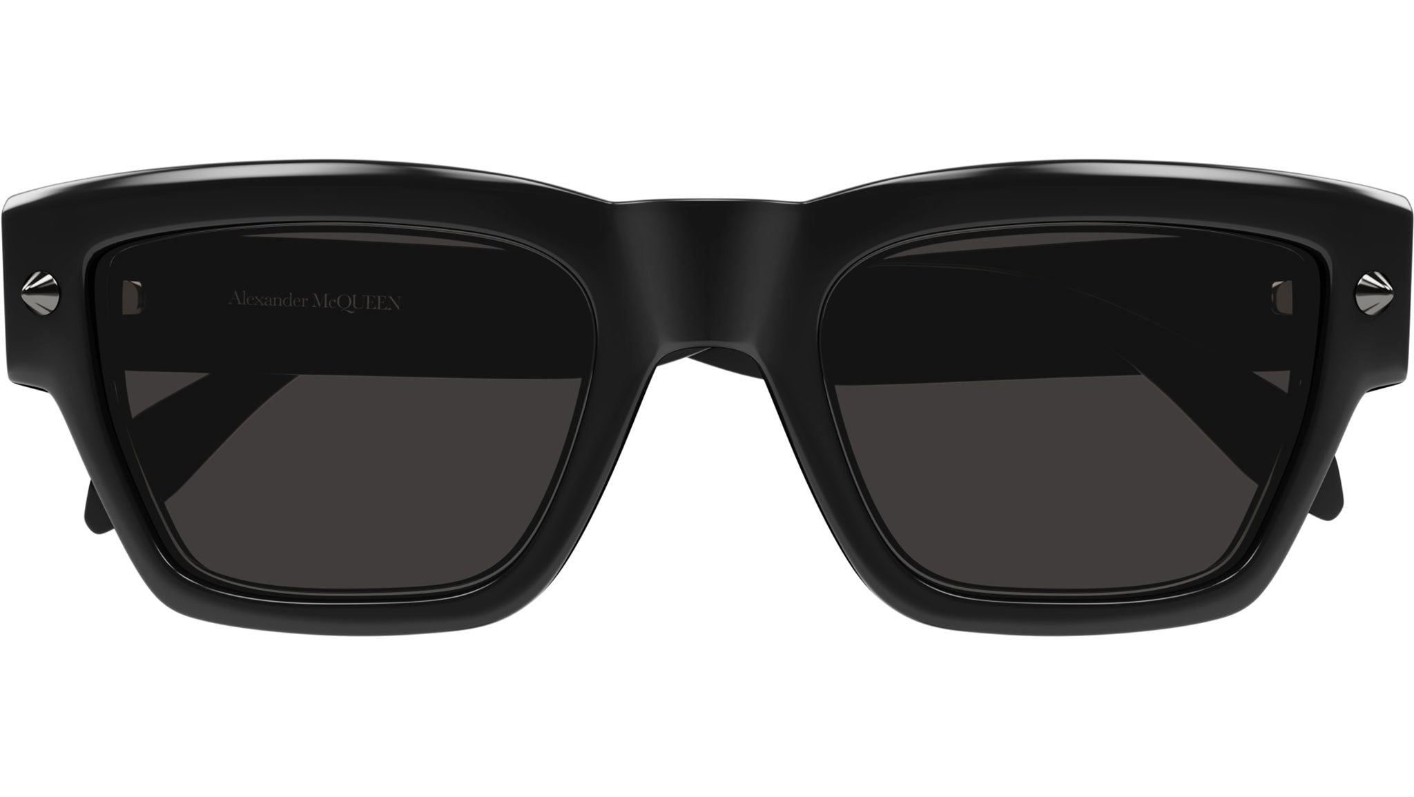 Occhiali da sole ALEXANDER MCQUEEN AM0409S Shiny solid black