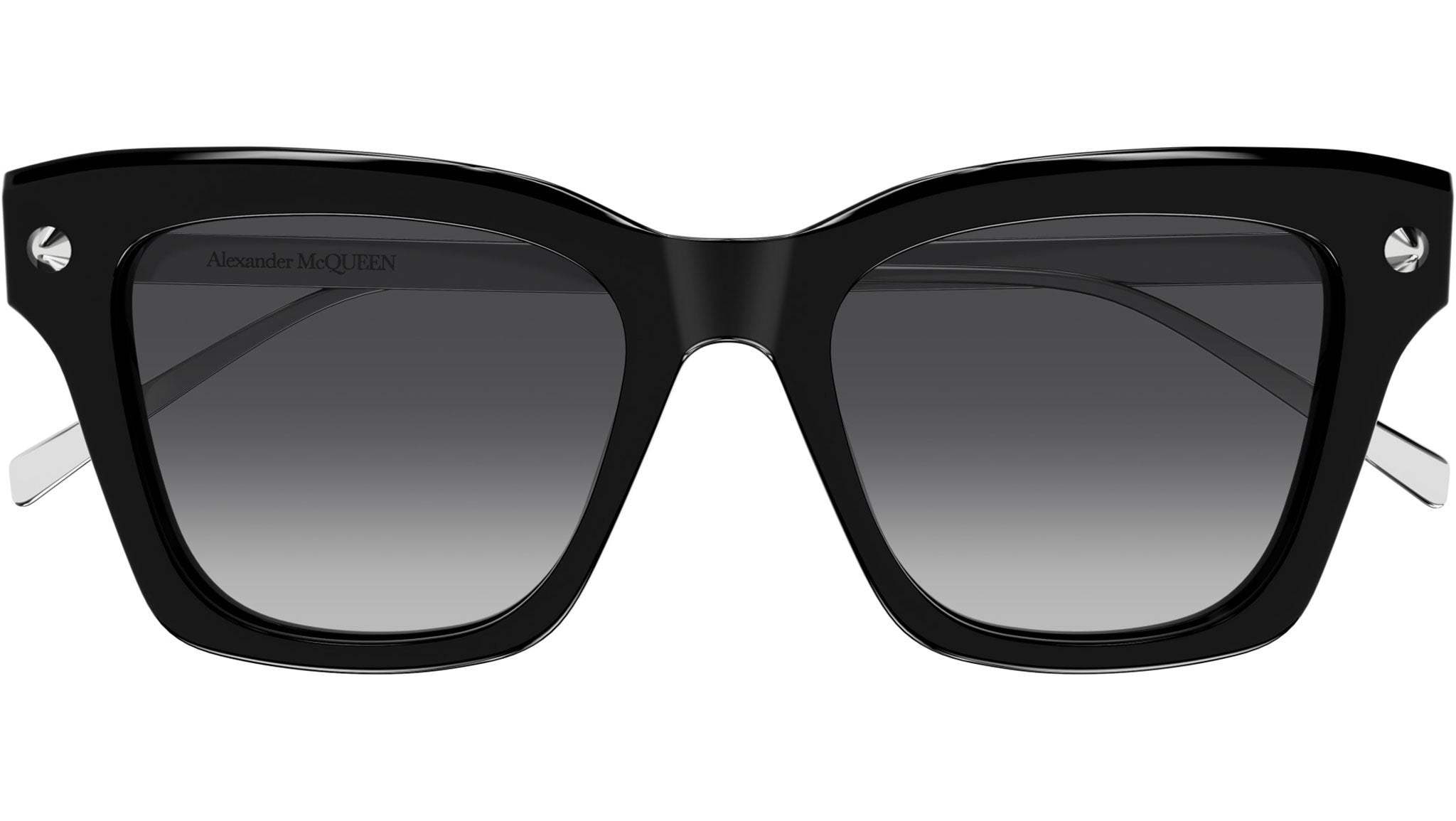 Occhiali da sole ALEXANDER MCQUEEN AM0483S Shiny solid black