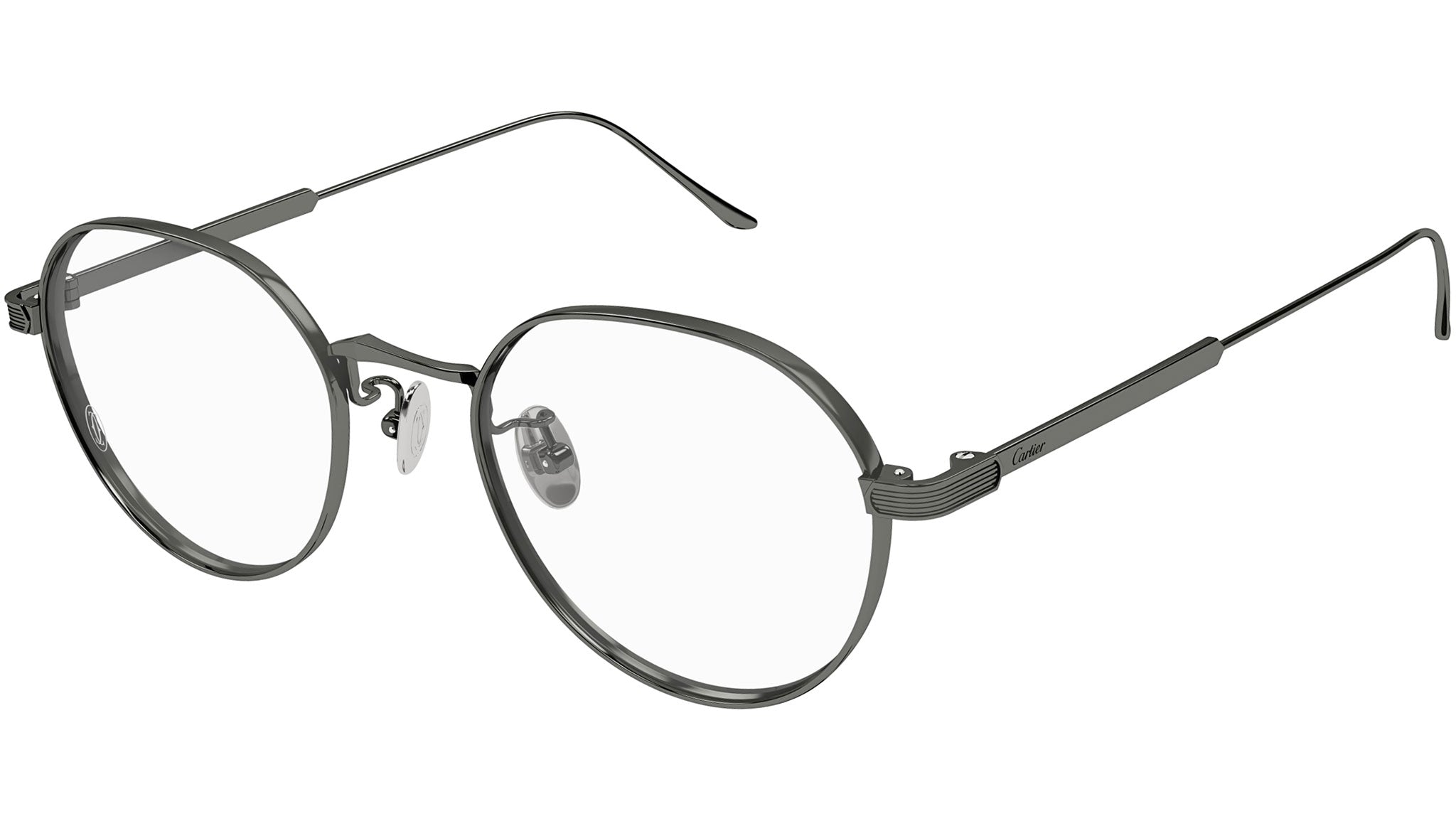 Occhiali da vista CARTIER CT0561OA Smooth dark ruthenium finish