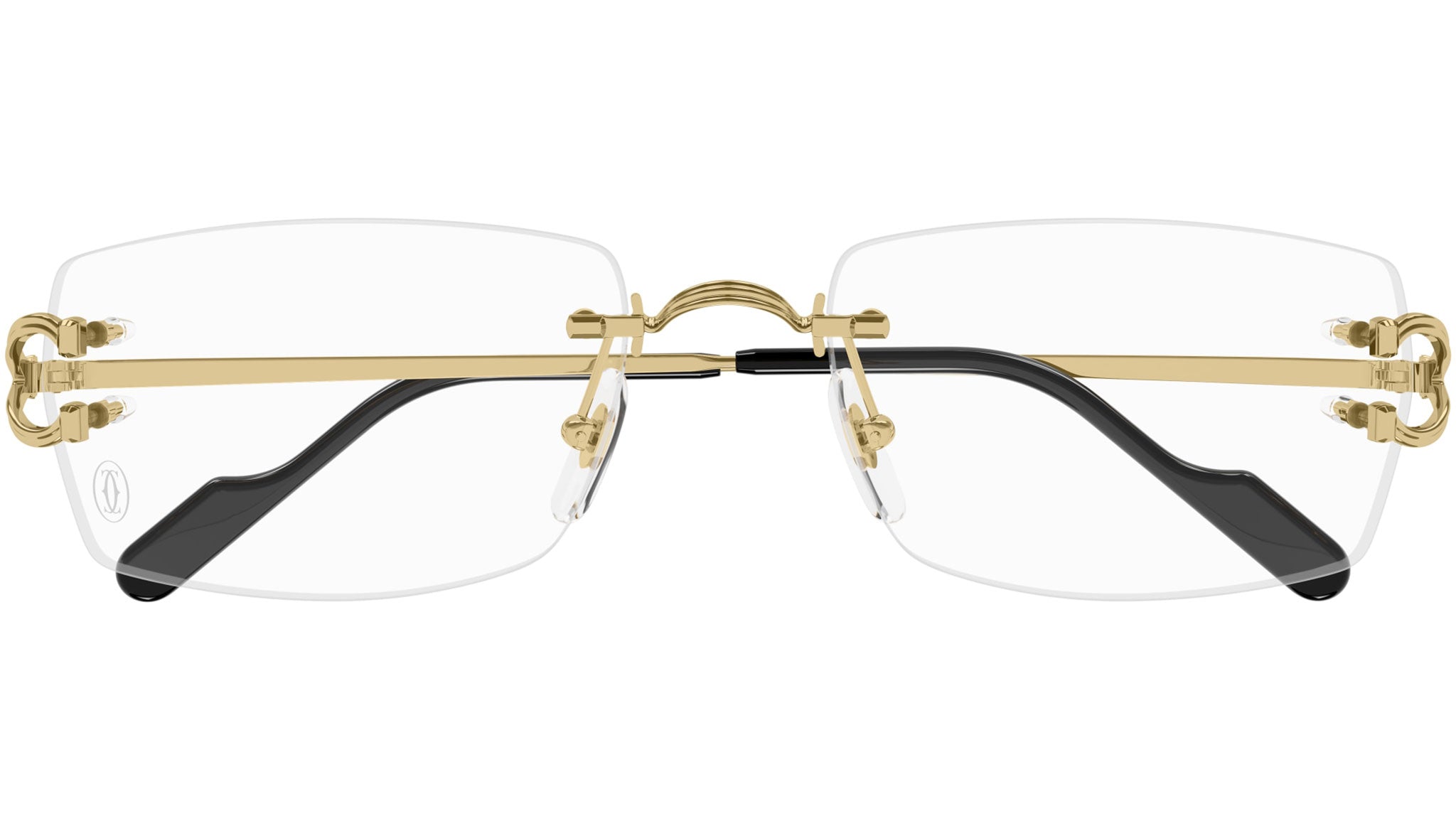 Occhiali da vista CARTIER CT0563O Smooth golden finish