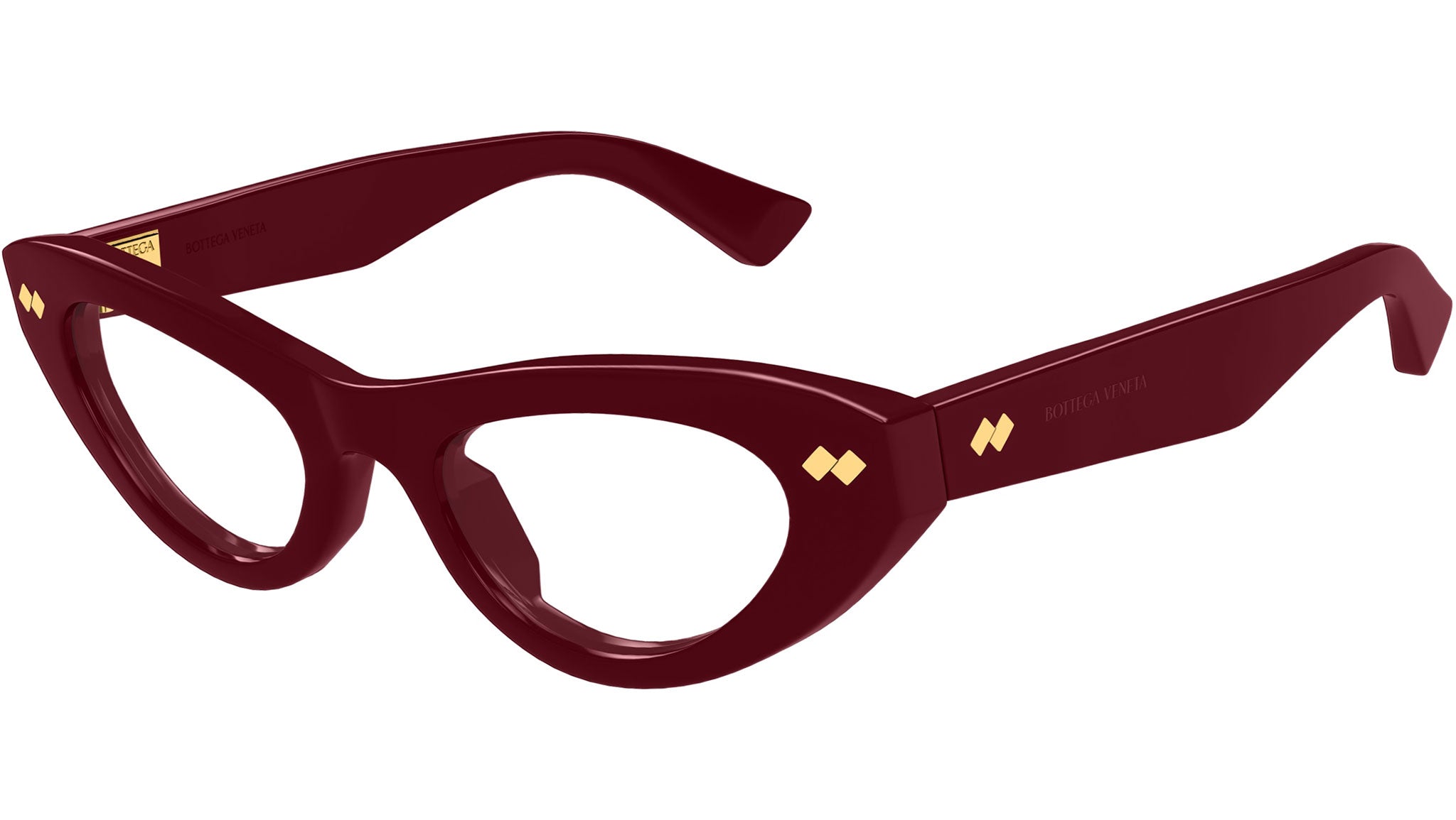 Occhiali da vista BOTTEGA VENETA BV1354O Shiny solid burgundy