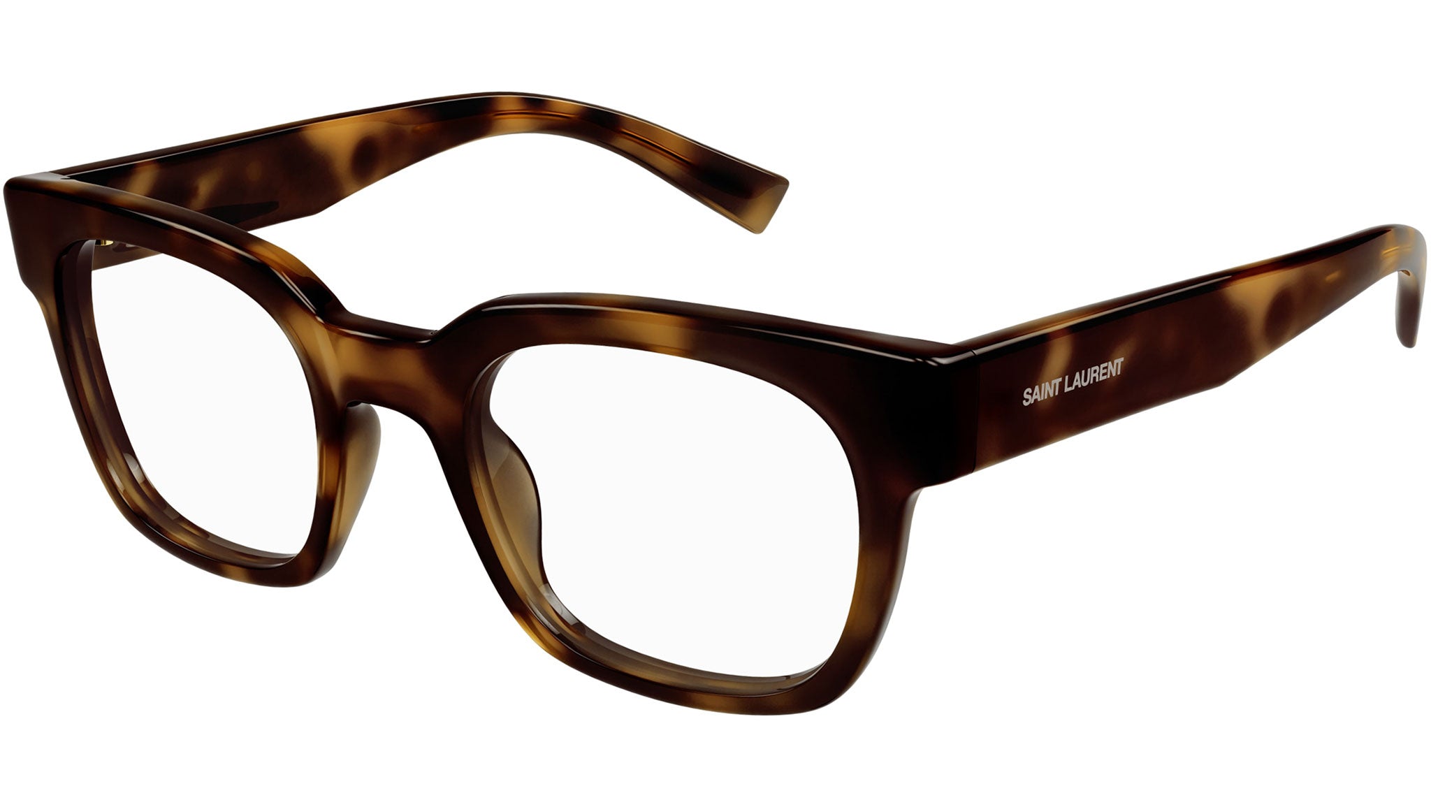 Occhiali da vista SAINT LAURENT SL805 Shiny medium havana