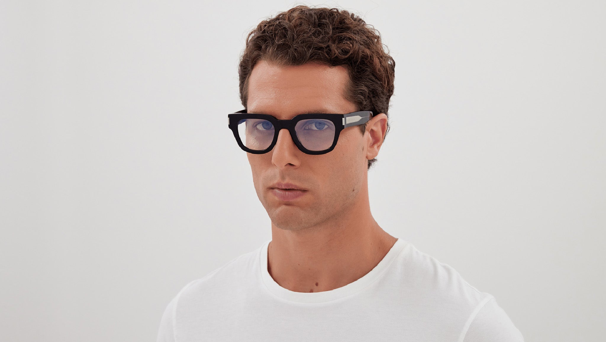 Occhiali da vista SAINT LAURENT SL661 Shiny solid black
