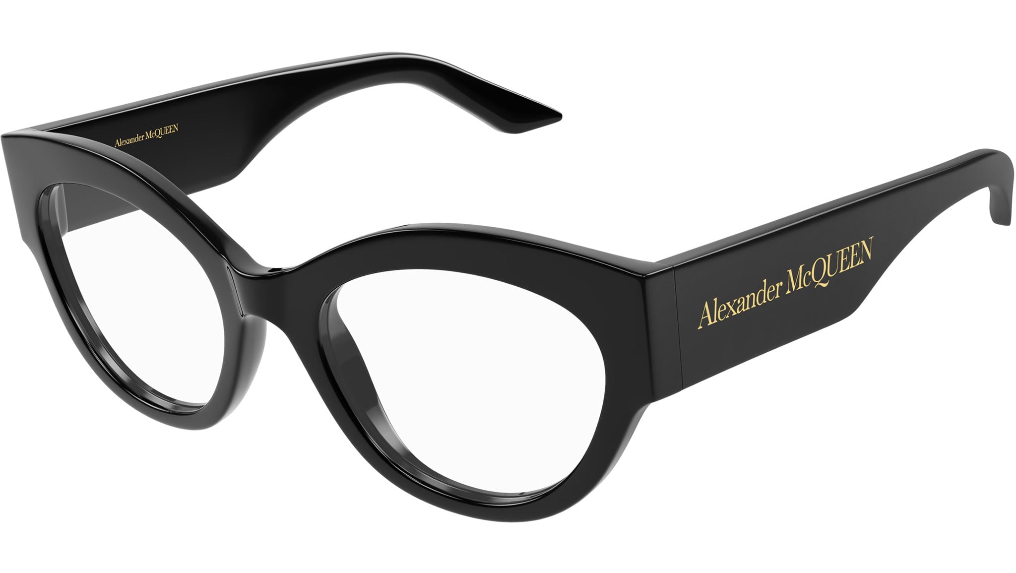 Occhiali da vista ALEXANDER MCQUEEN AM0435O Shiny solid black