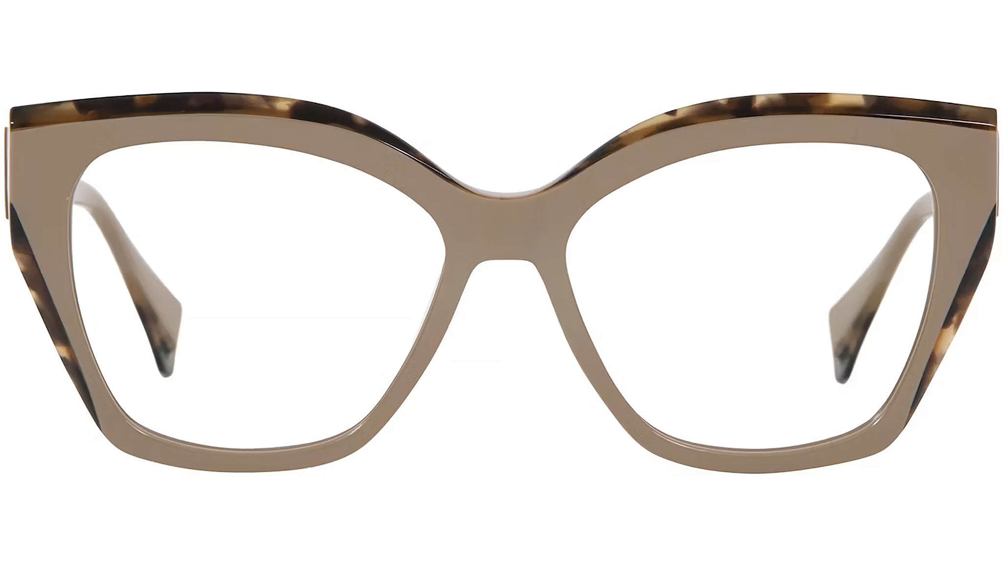 Occhiali GIGI STUDIOS Poppy Beige and brown tortoise