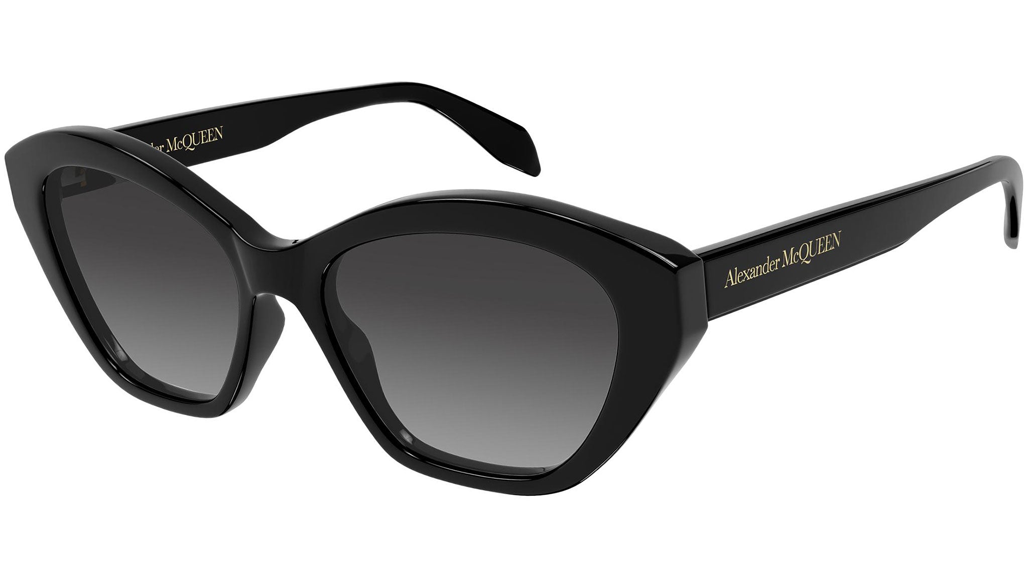 Occhiali da sole ALEXANDER MCQUEEN AM0355S Shiny black