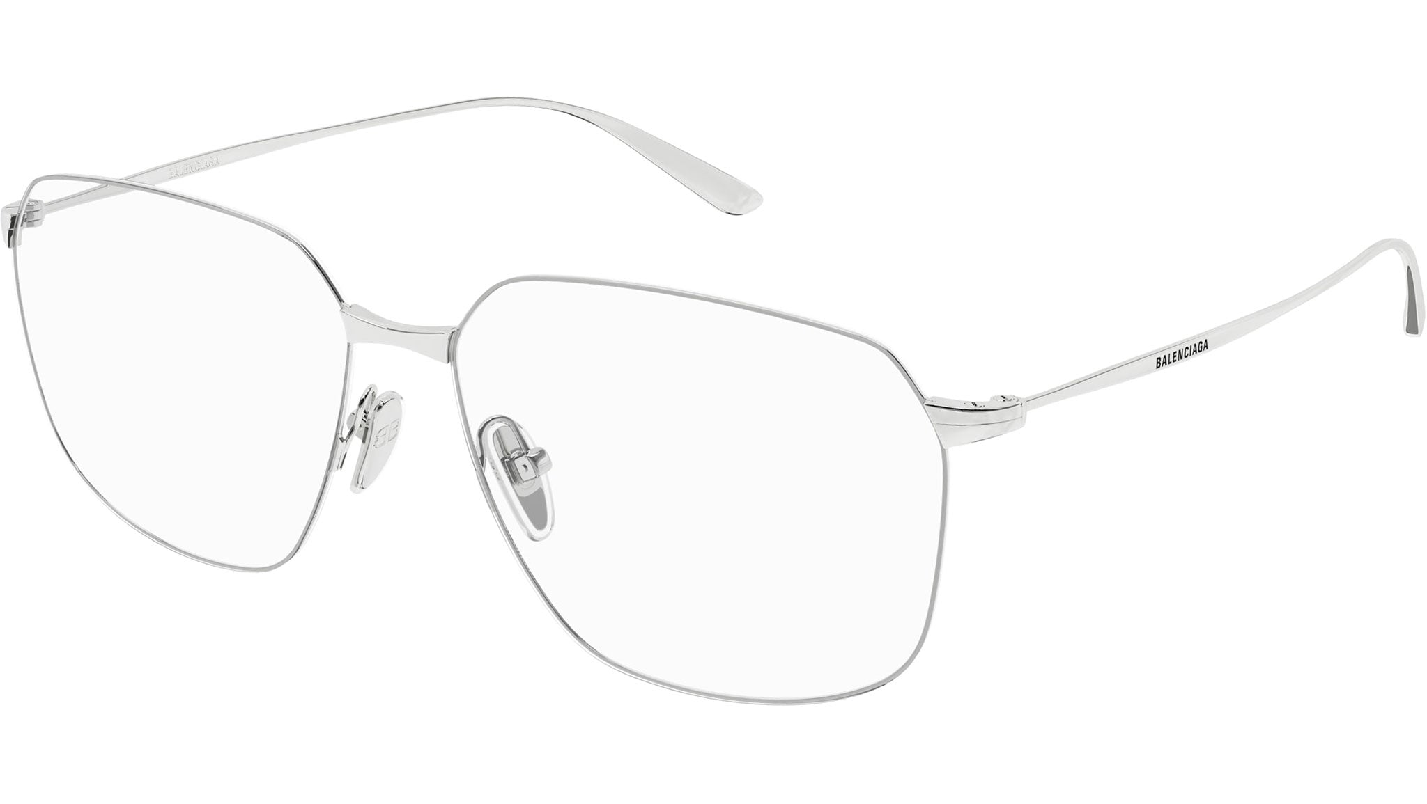 Occhiali da vista BALENCIAGA BB0414O Shiny silver