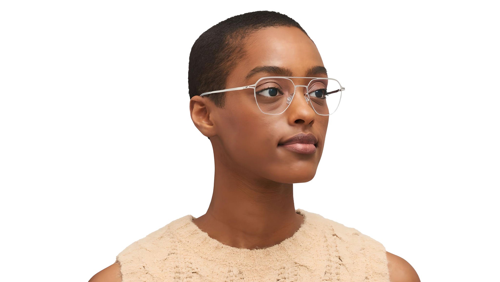 Occhiali da vista MYKITA IMBA Shiny silver