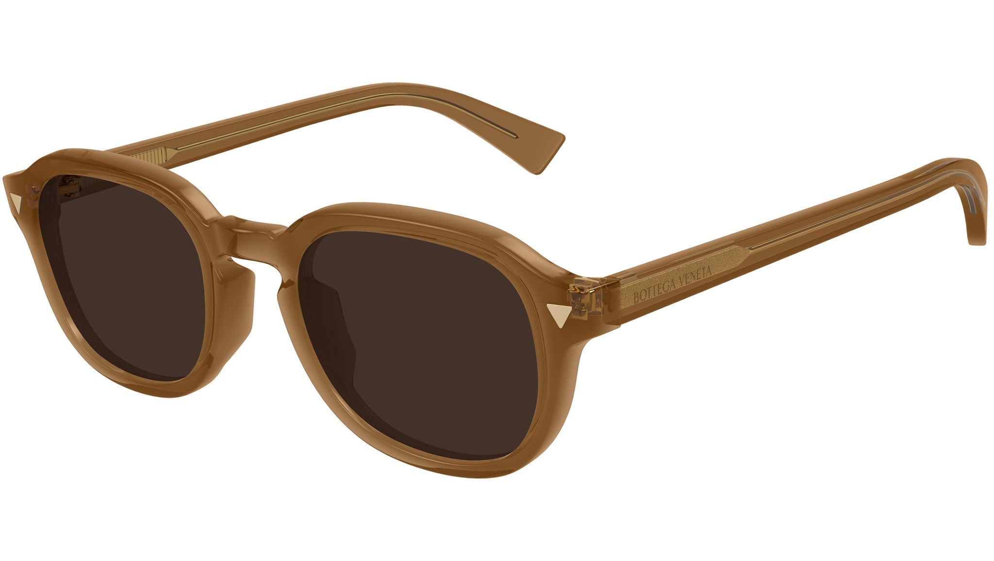 Occhiali da sole BOTTEGA VENETA BV1364S Shiny transparent warm caramel