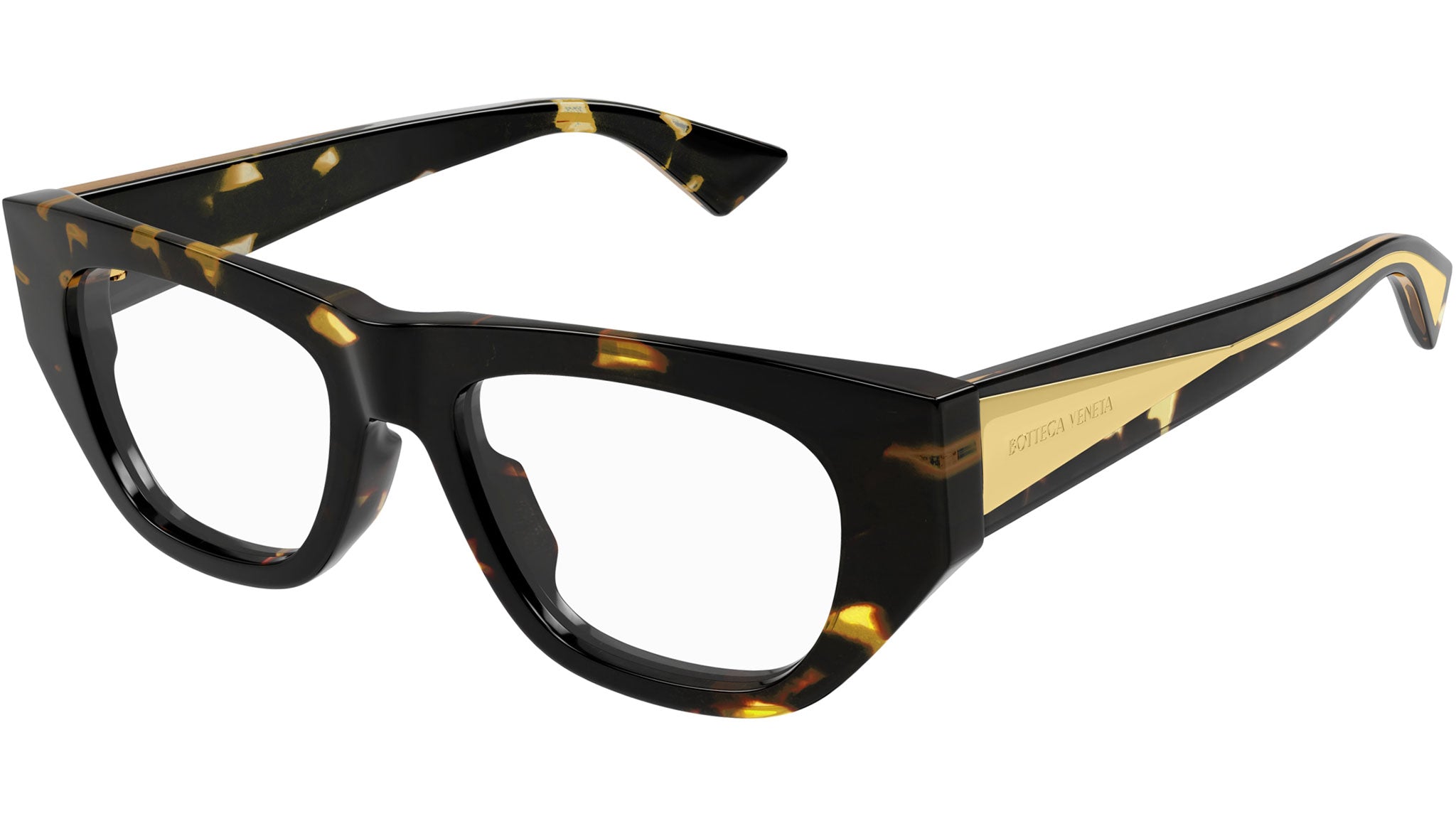 Occhiali da vista BOTTEGA VENETA BV1279O Shiny spotted havana