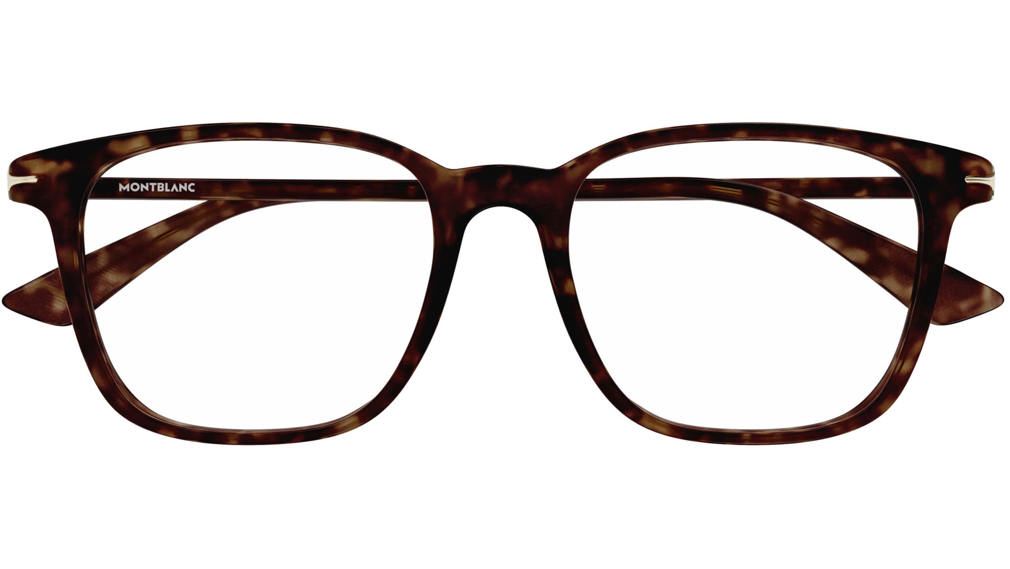 Occhiali da vista MONTBLANC MB0338O Shiny dark havana