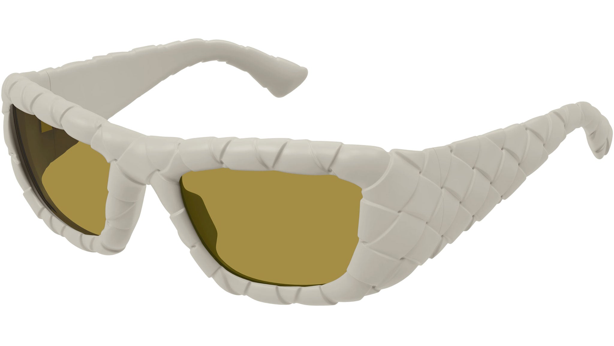 Occhiali da sole BOTTEGA VENETA BV1303S Soft touch solid chalk white