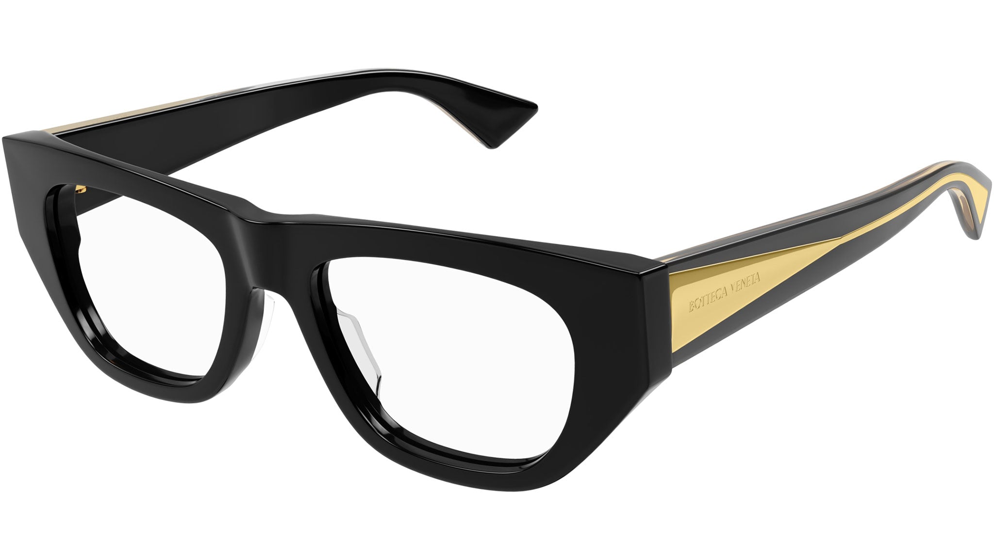 Occhiali da vista BOTTEGA VENETA BV1279O Shiny solid black