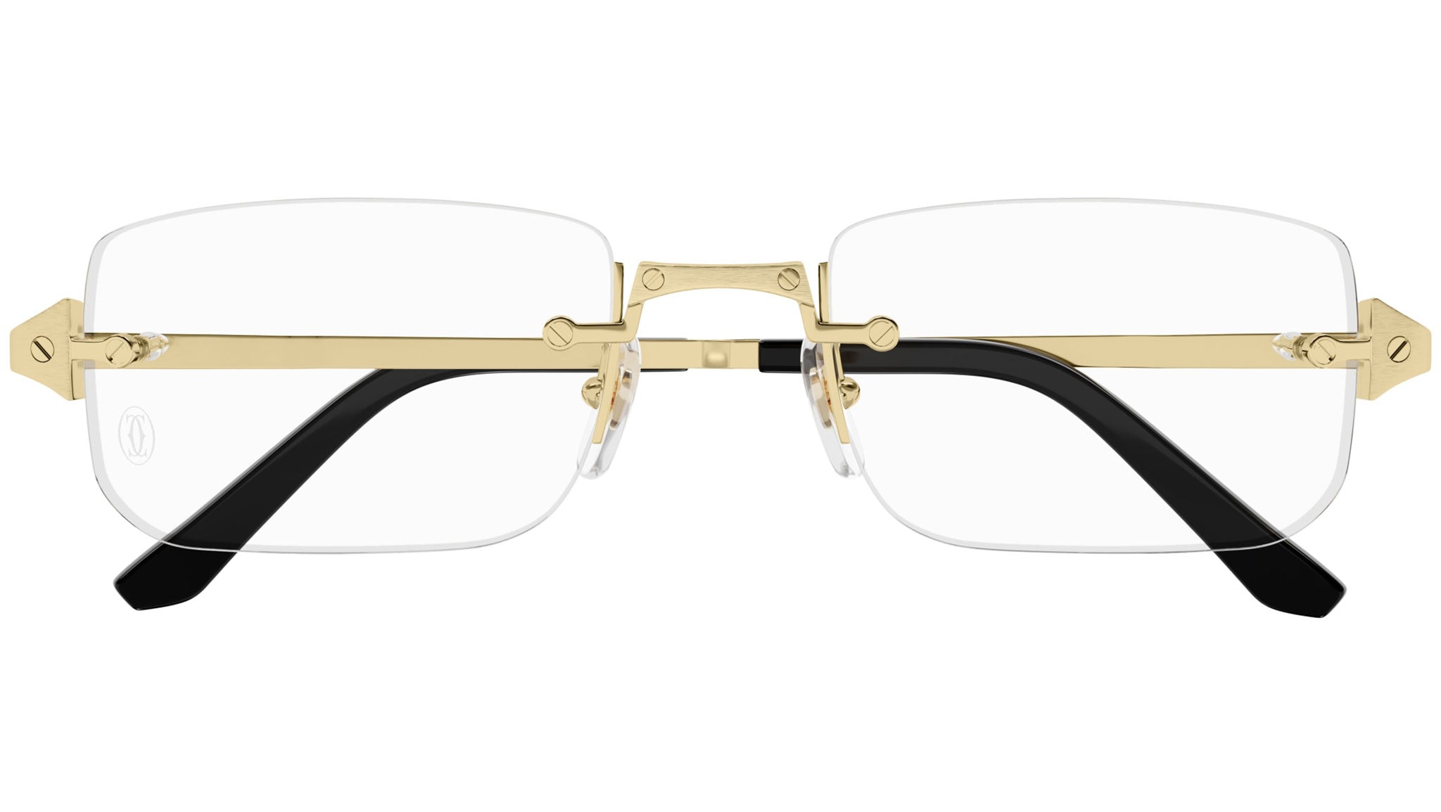 Occhiali da vista CARTIER CT0479O Brushed smooth golden finish