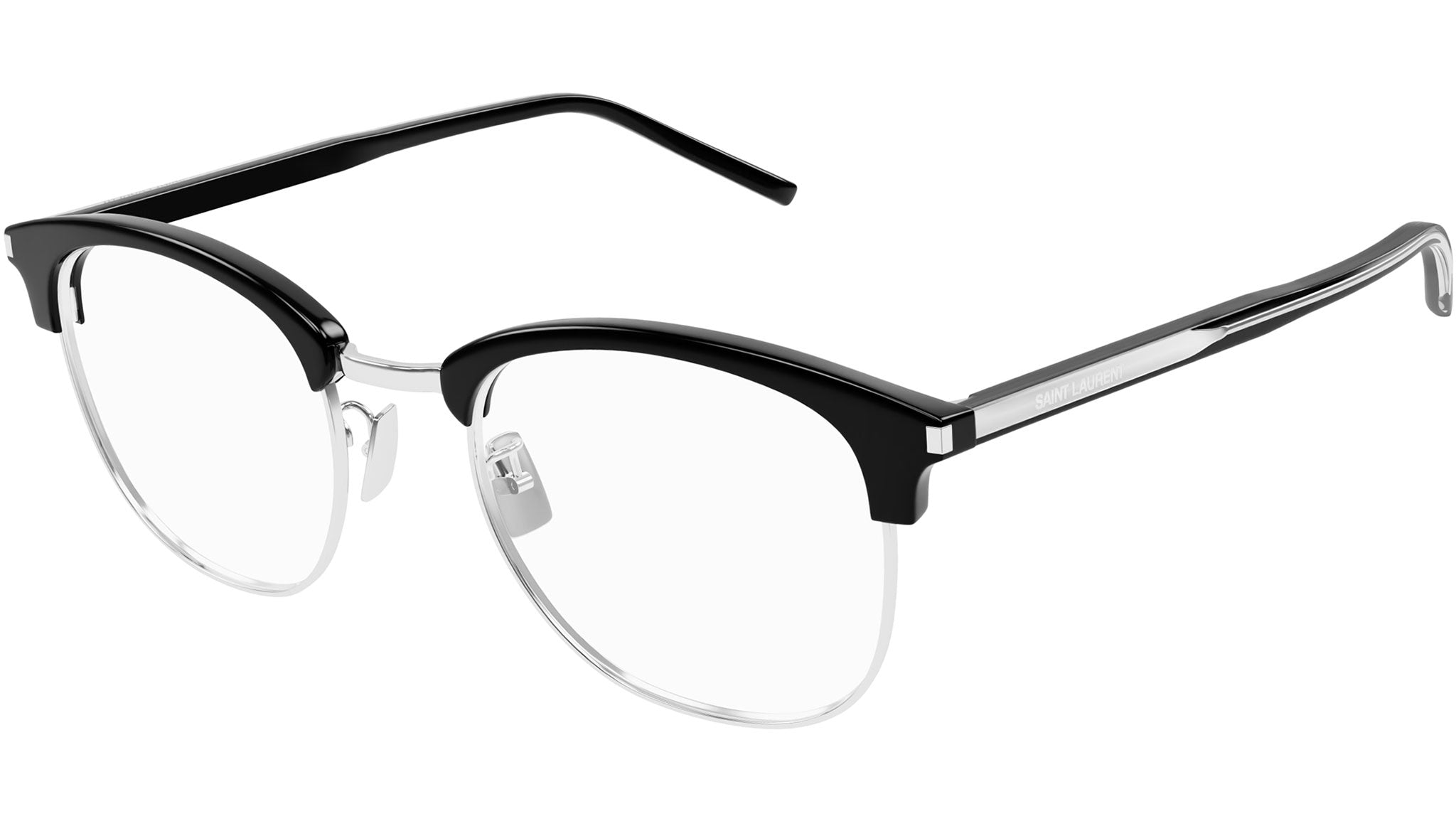 Occhiali da vista SAINT LAURENT SL779 Shiny solid black shiny silver