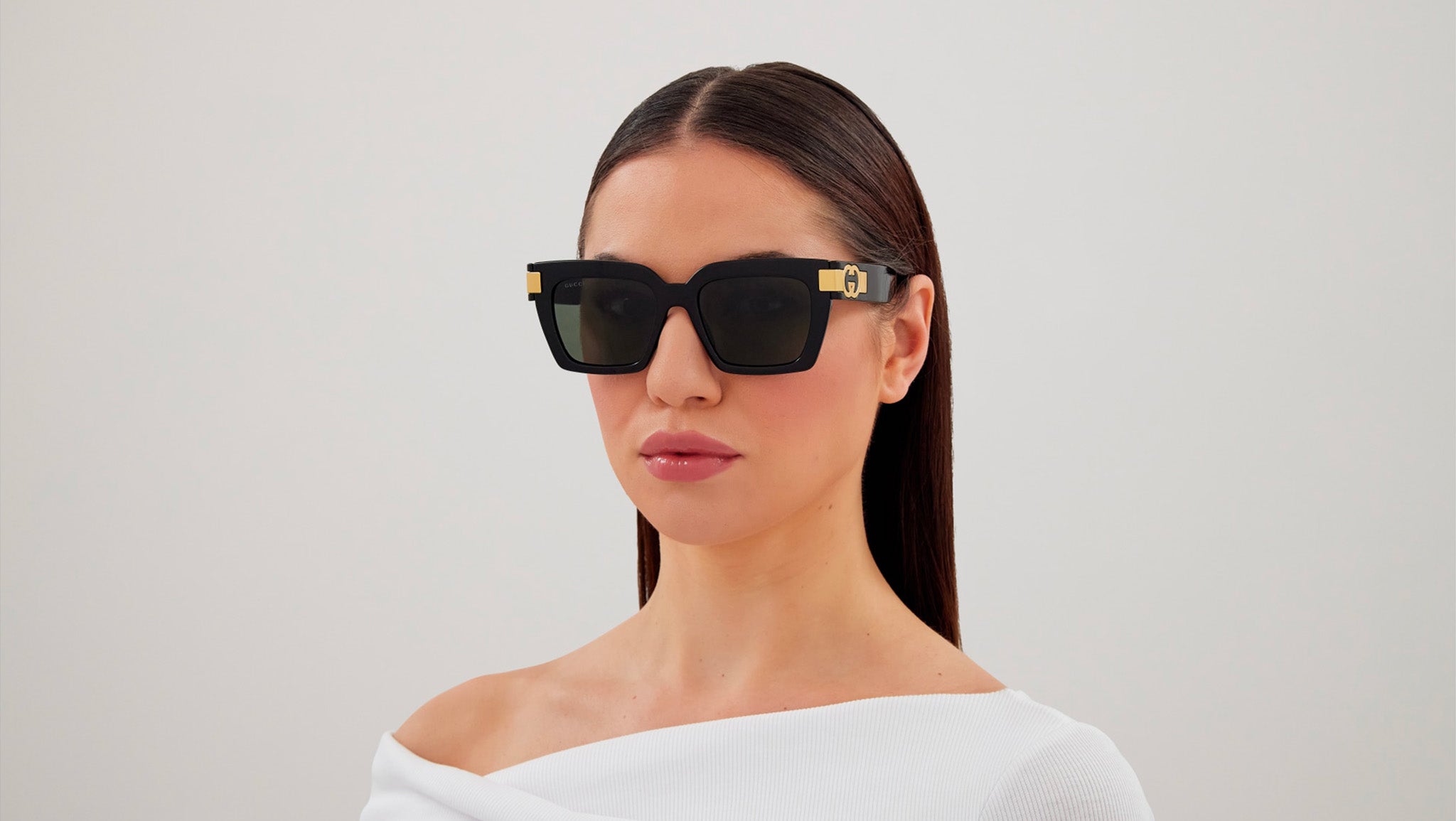 Occhiali da sole GUCCI GG1689S Shiny black