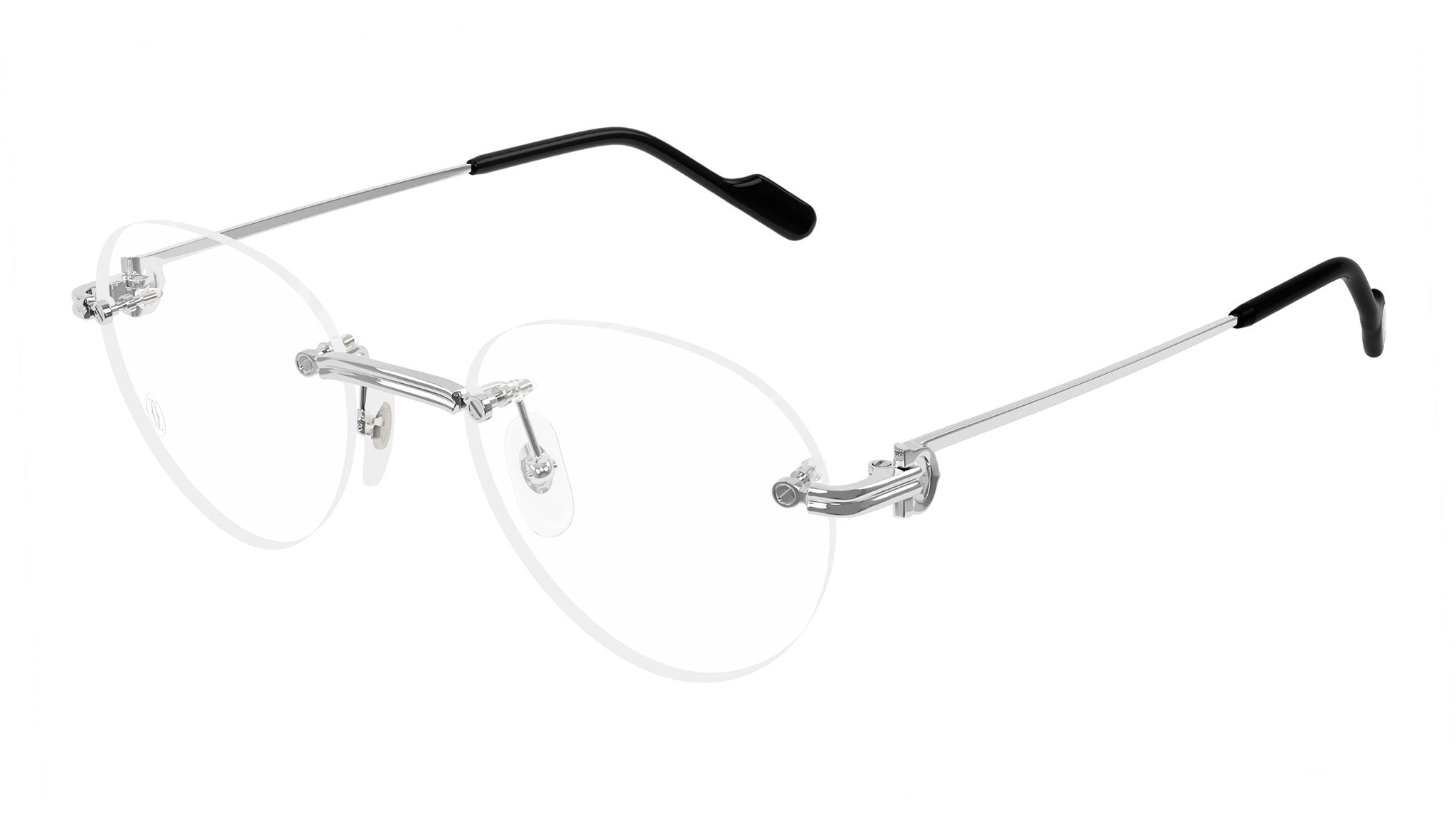 Occhiali da vista CARTIER CT0514O Smooth platinum finish