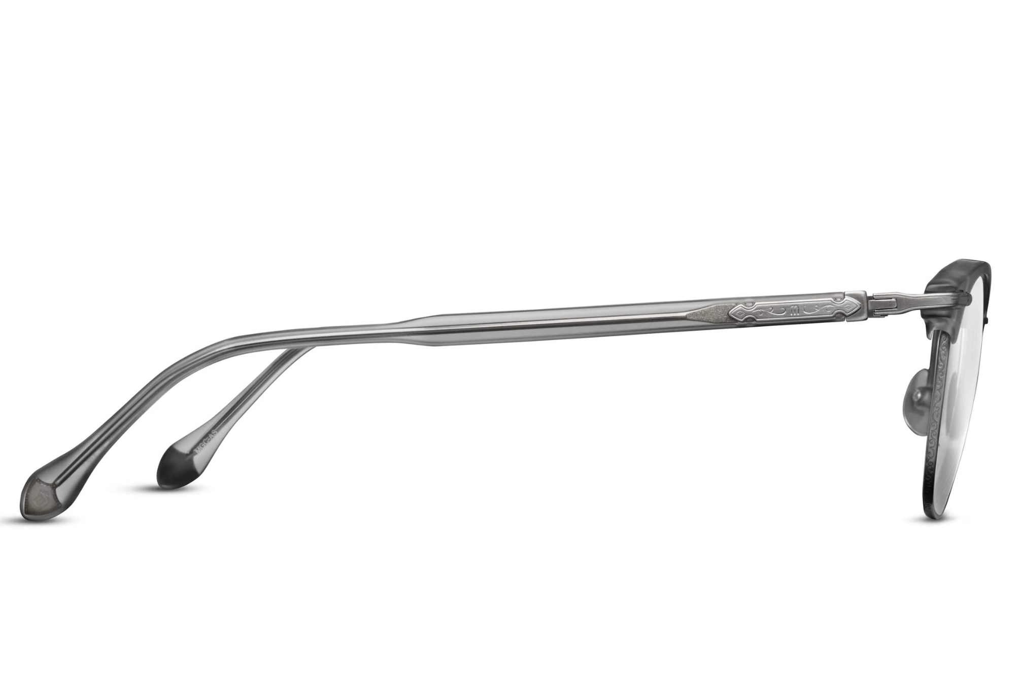 Occhiali da vista MATSUDA M2048 Matte Grey Crystal - Antique Silver