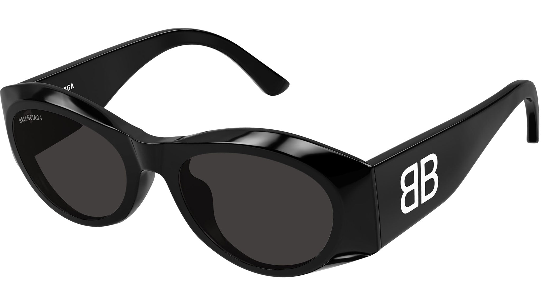 Occhiali da sole BALENCIAGA BB0396SK Shiny solid black