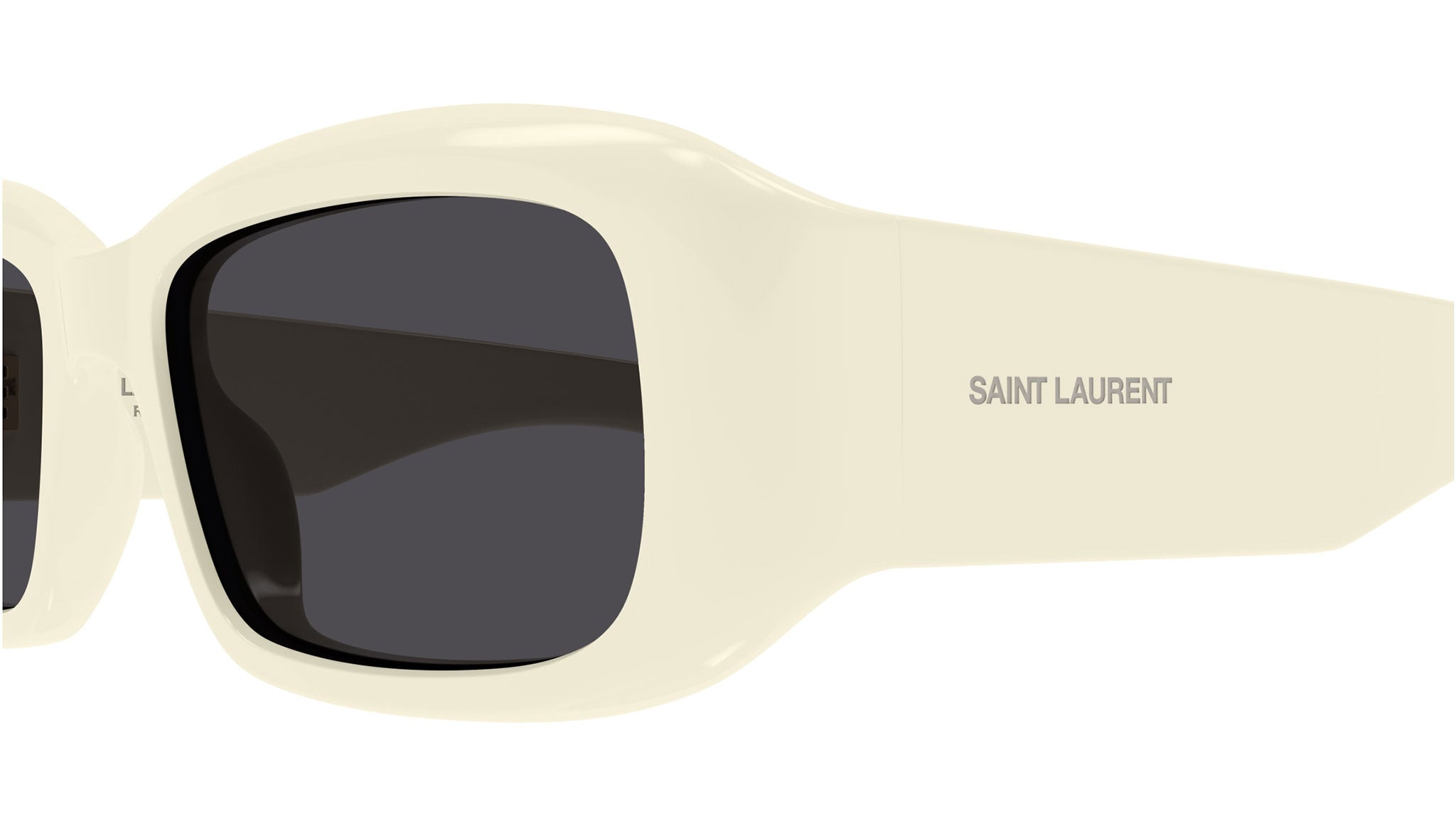 Occhiali da sole SAINT LAURENT SL809 Shiny solid ivory