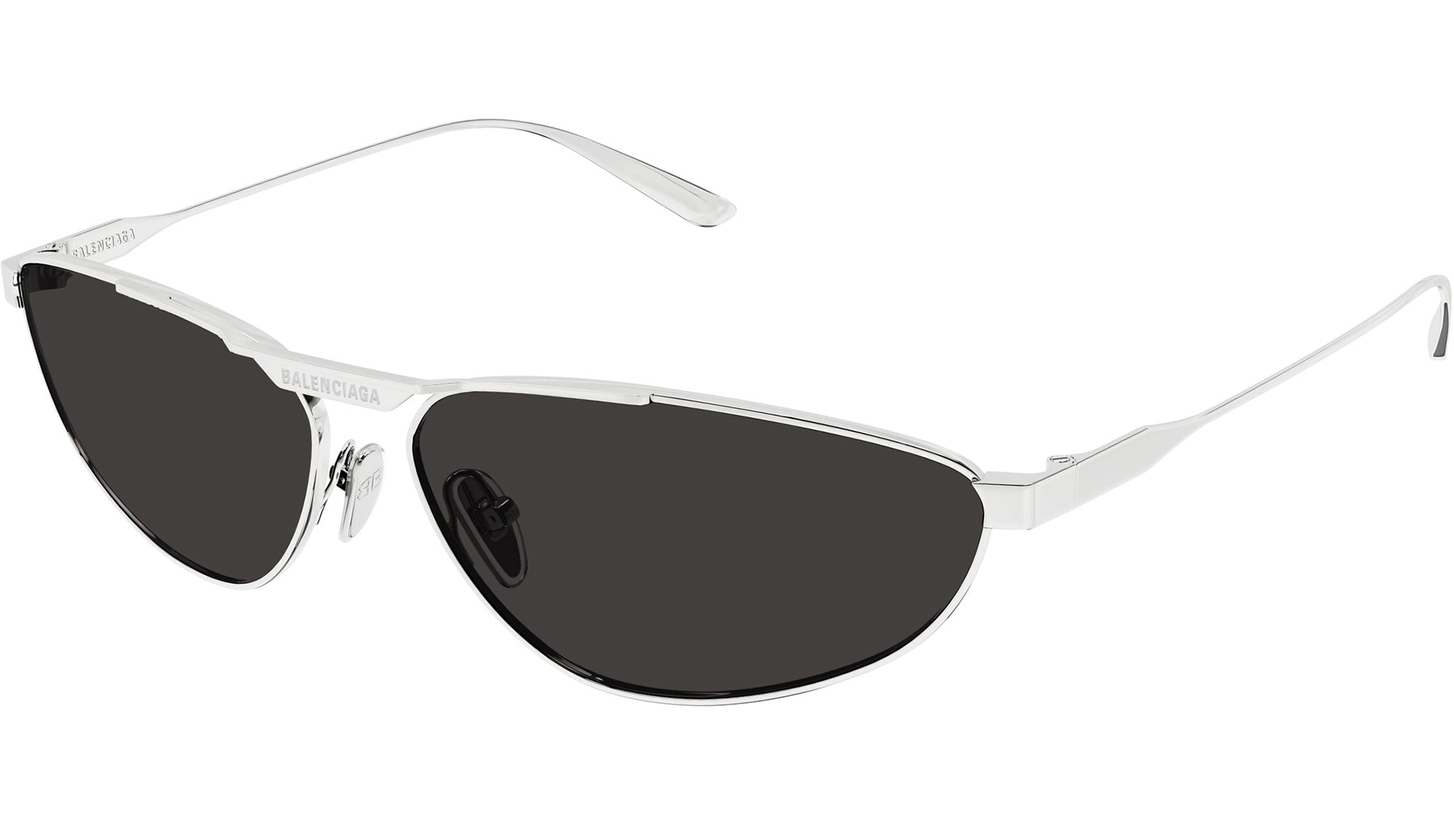 Occhiali da sole BALENCIAGA BB0417S Shiny silver