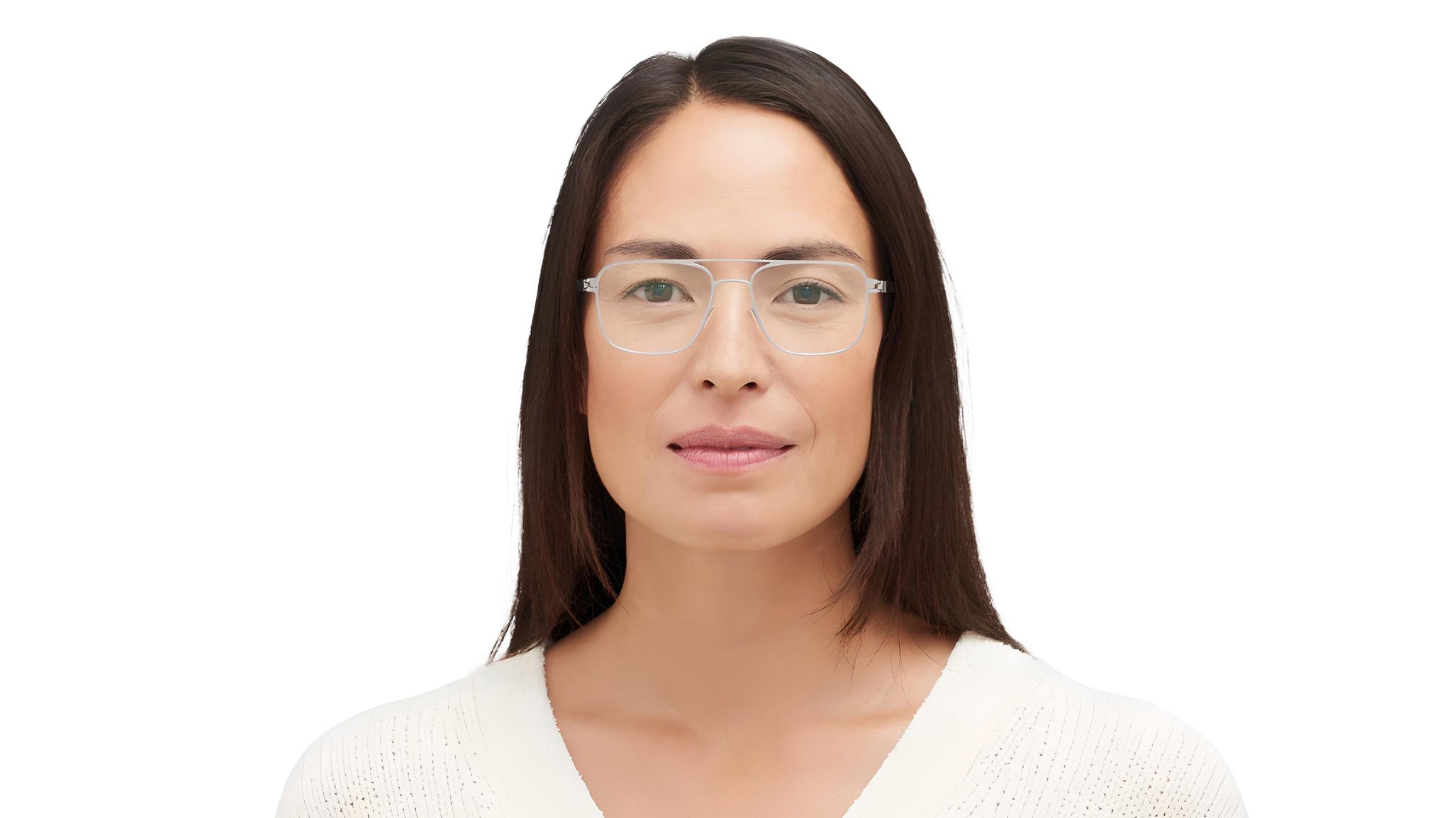 Occhiali da vista MYKITA FARGO Shiny silver