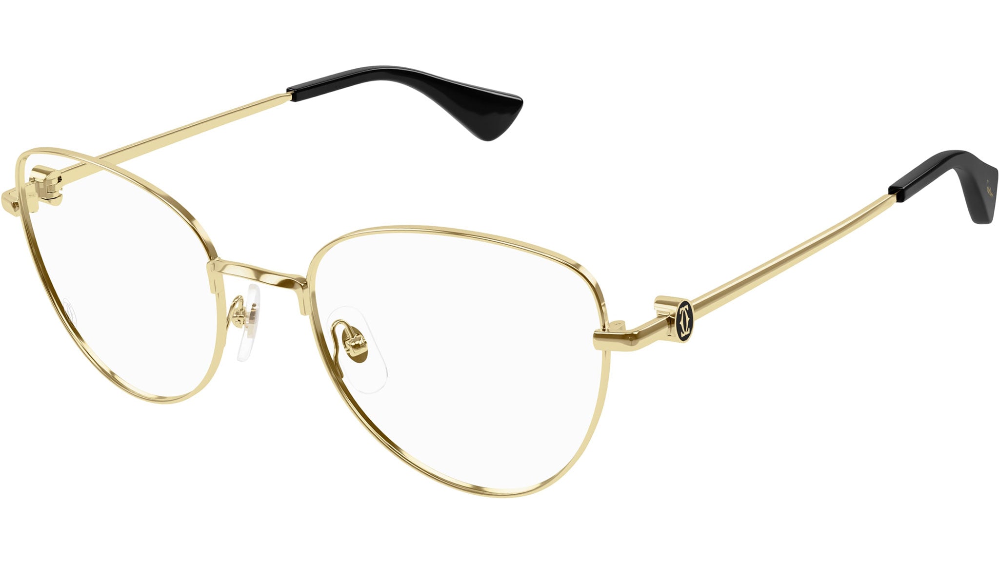 Occhiali da vista CARTIER CT0490O Smooth golden finish
