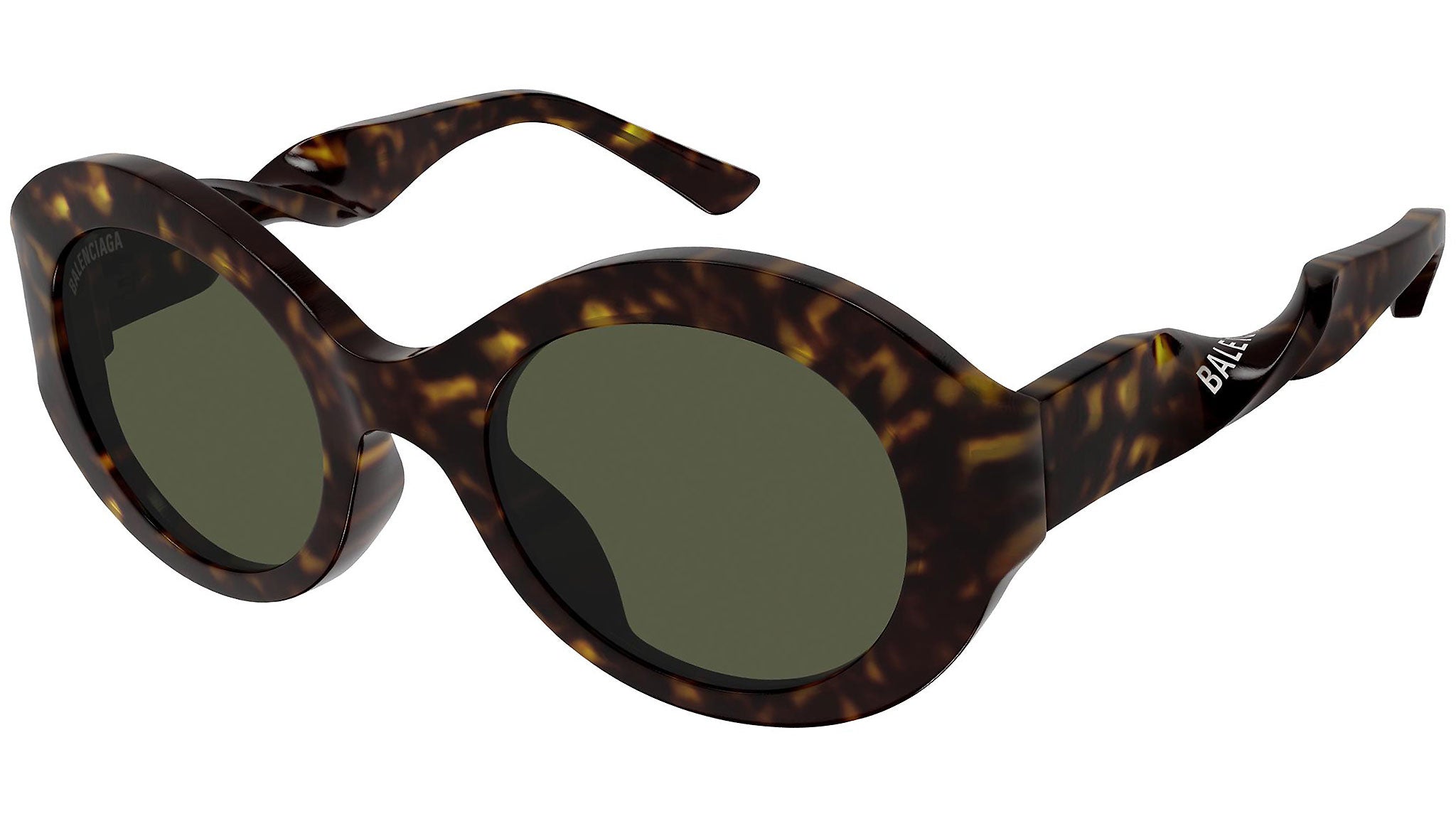 Occhiali da sole BALENCIAGA BB0208S Shiny dark havana
