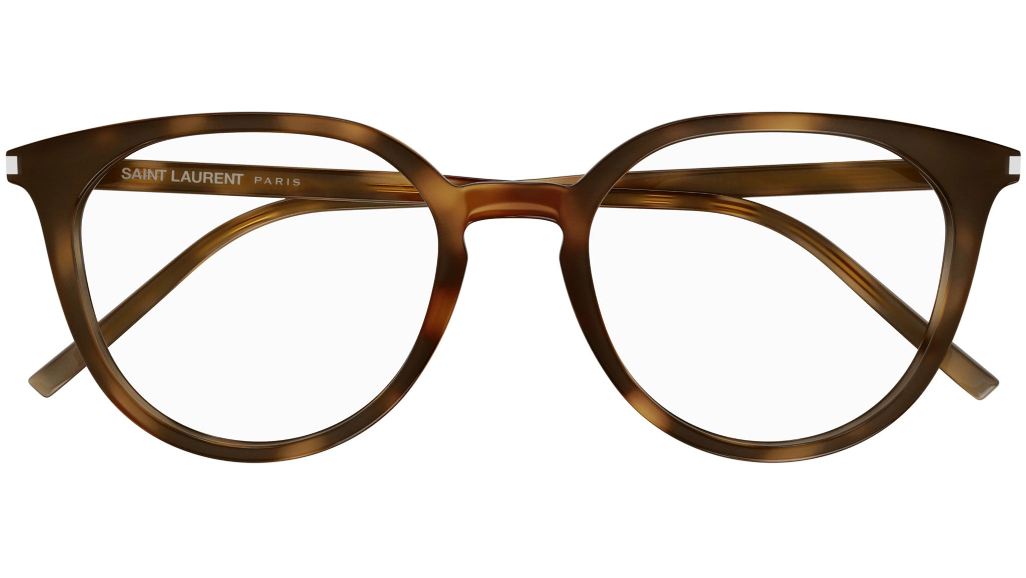 Occhiali da vista SAINT LAURENT SL681/F Shiny medium havana