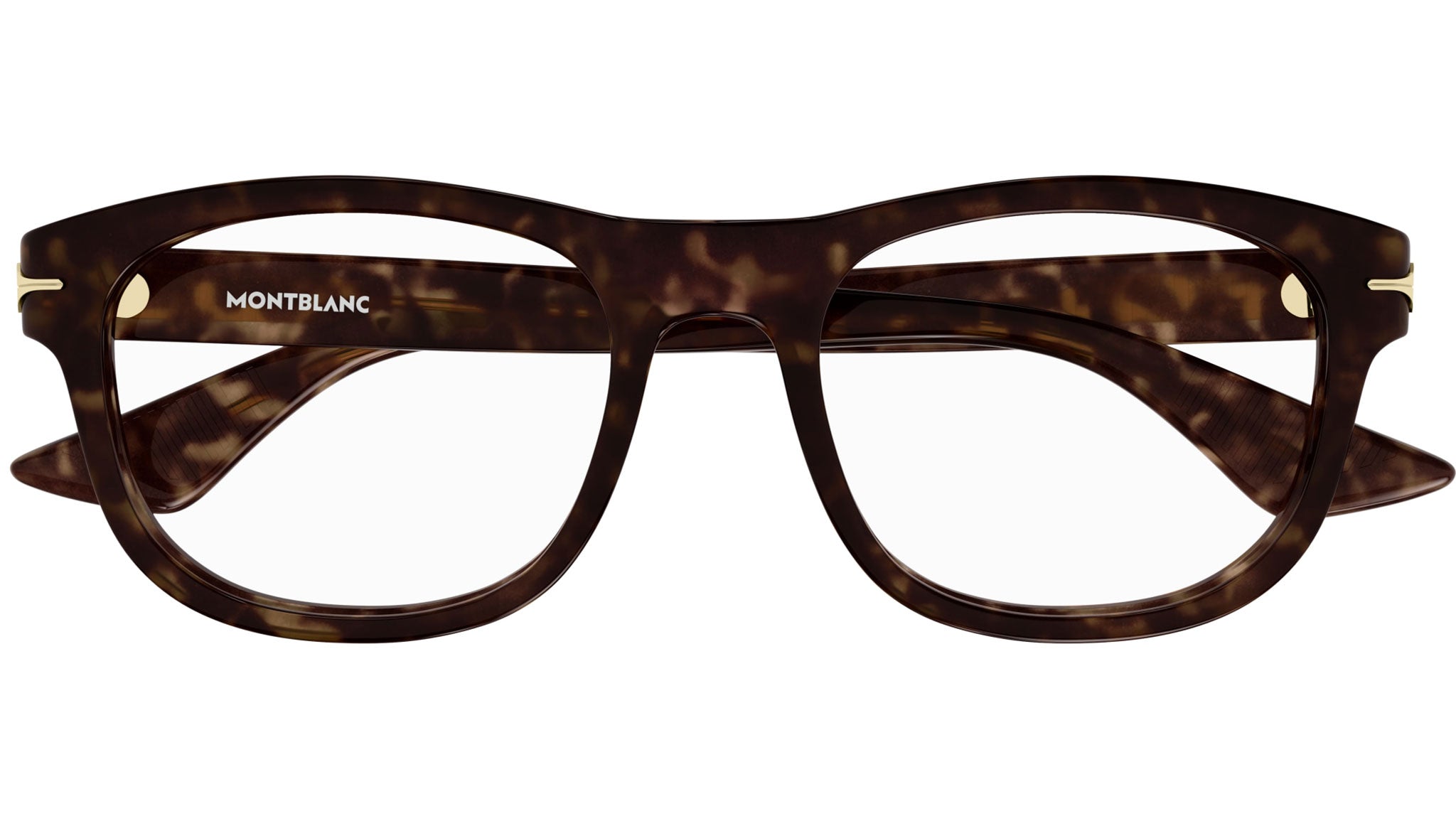 Occhiali da vista MONTBLANC MB0306O Shiny dark havana