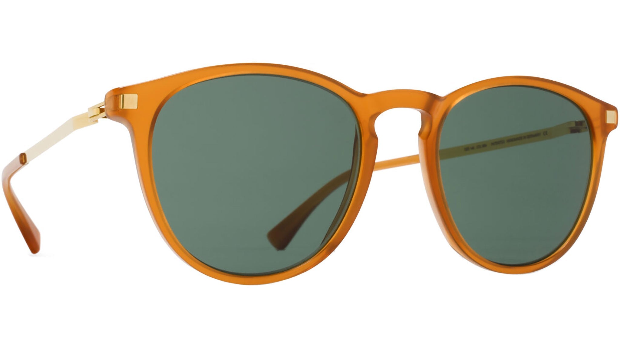 Occhiali da vista MYKITA NUKKA Dark amber glossy gold