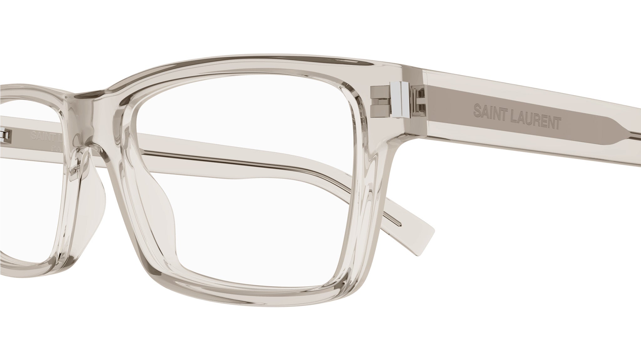 Occhiali da vista SAINT LAURENT SL622 Shiny transparent cream