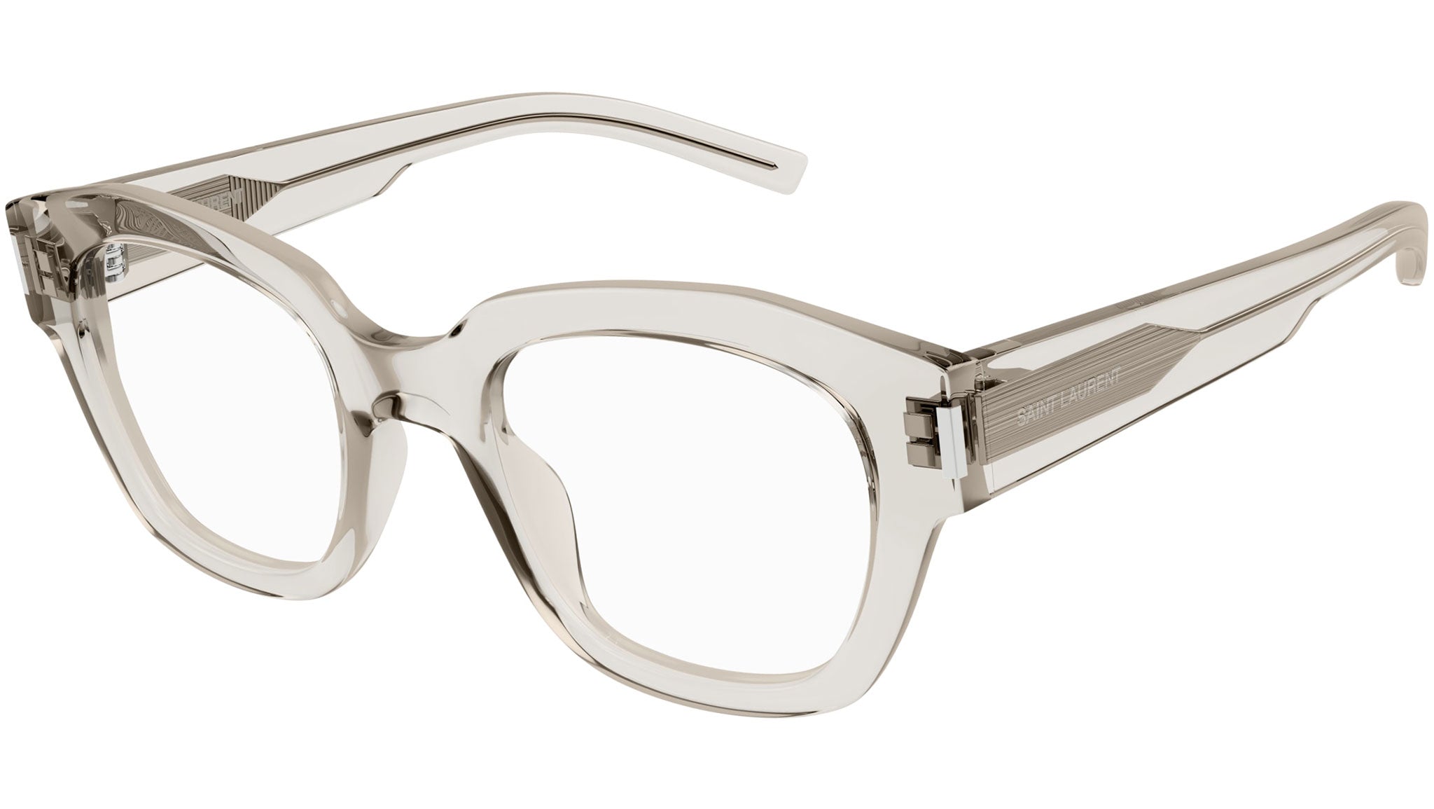 Occhiali da vista SAINT LAURENT SL640 Shiny transparent cream