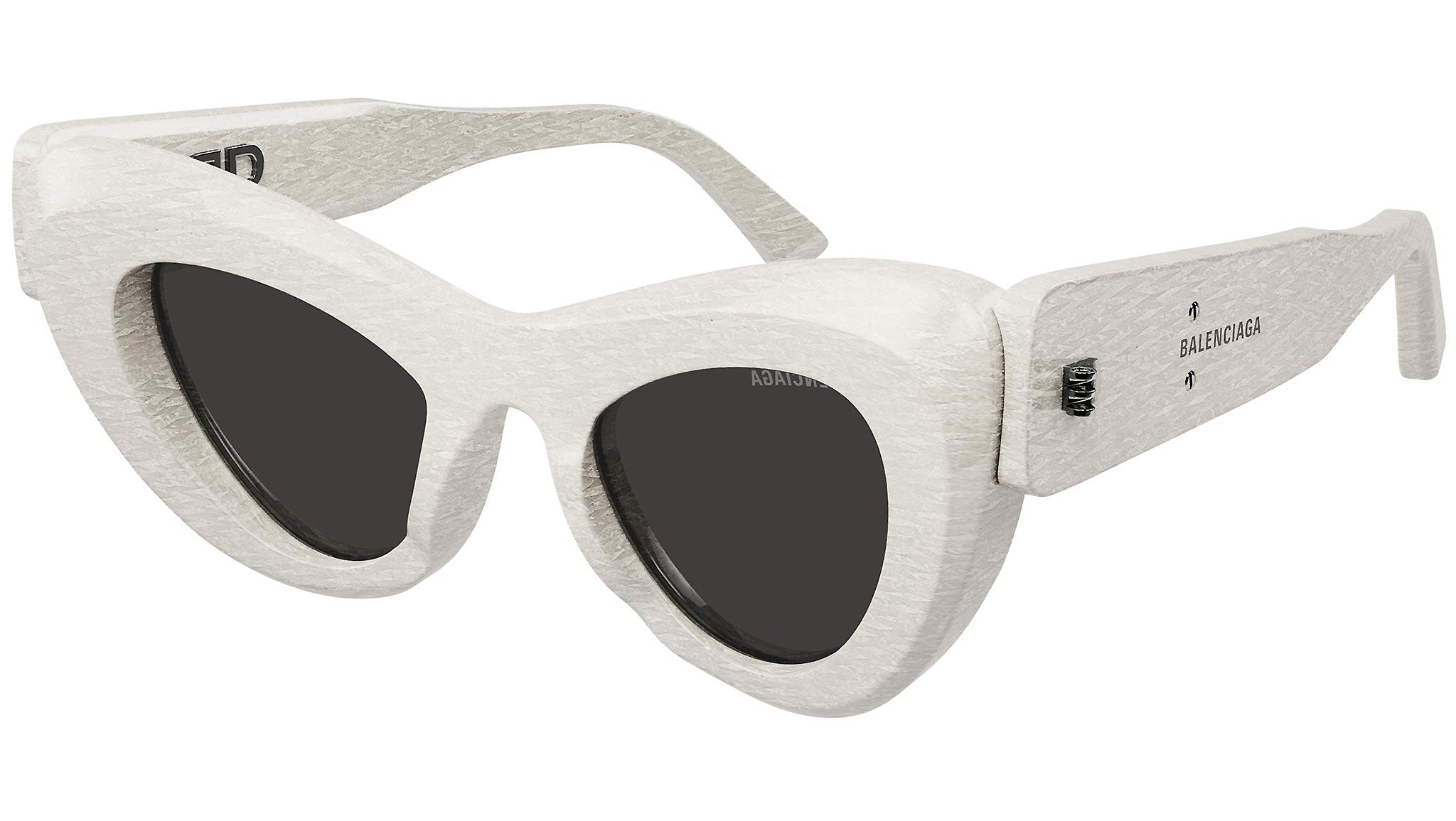 Occhiali da sole BALENCIAGA BB0204S Shiny white carbon fiber