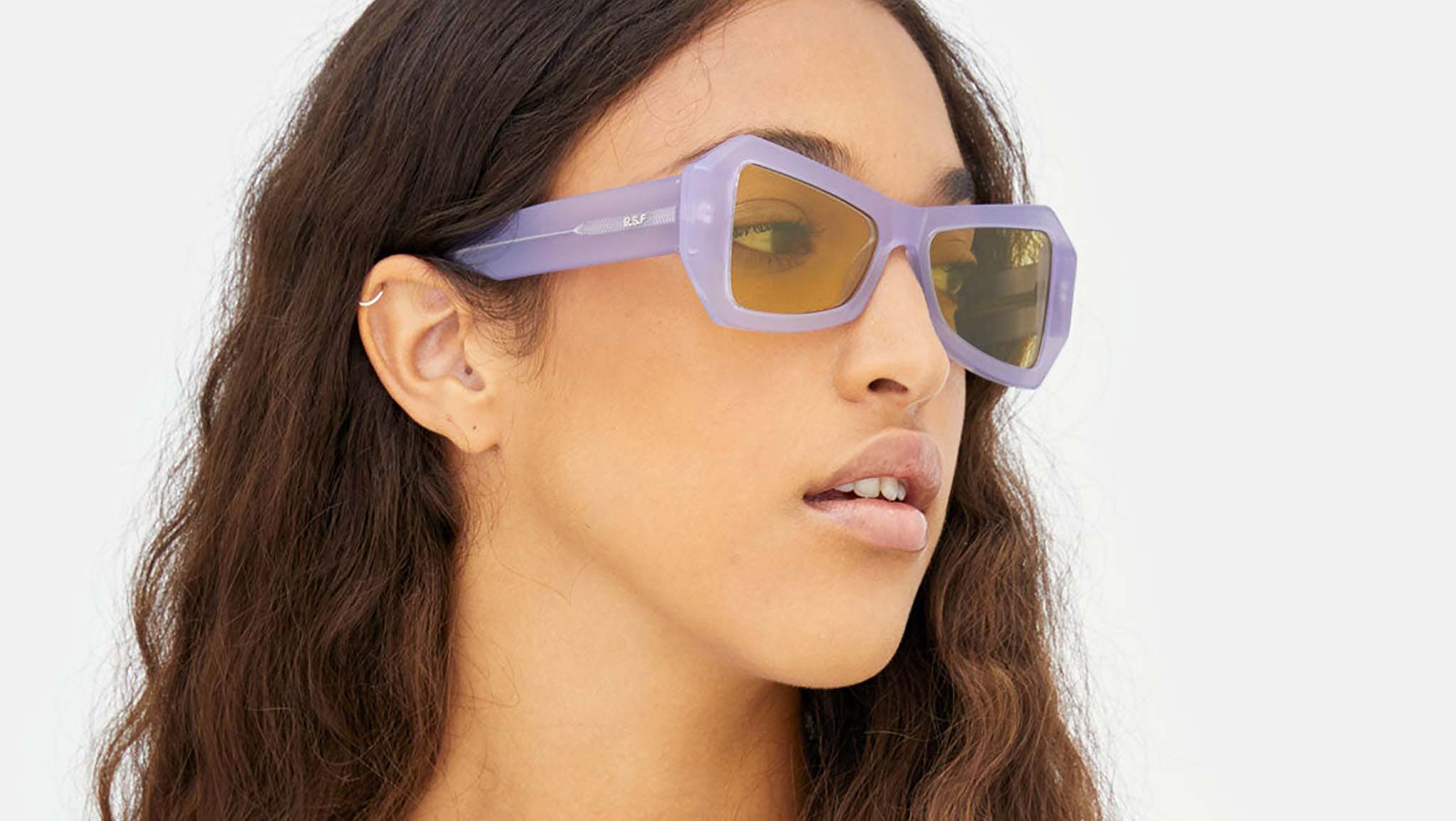 Occhiali RETROSUPERFUTURE Tempio Unique purple tinted