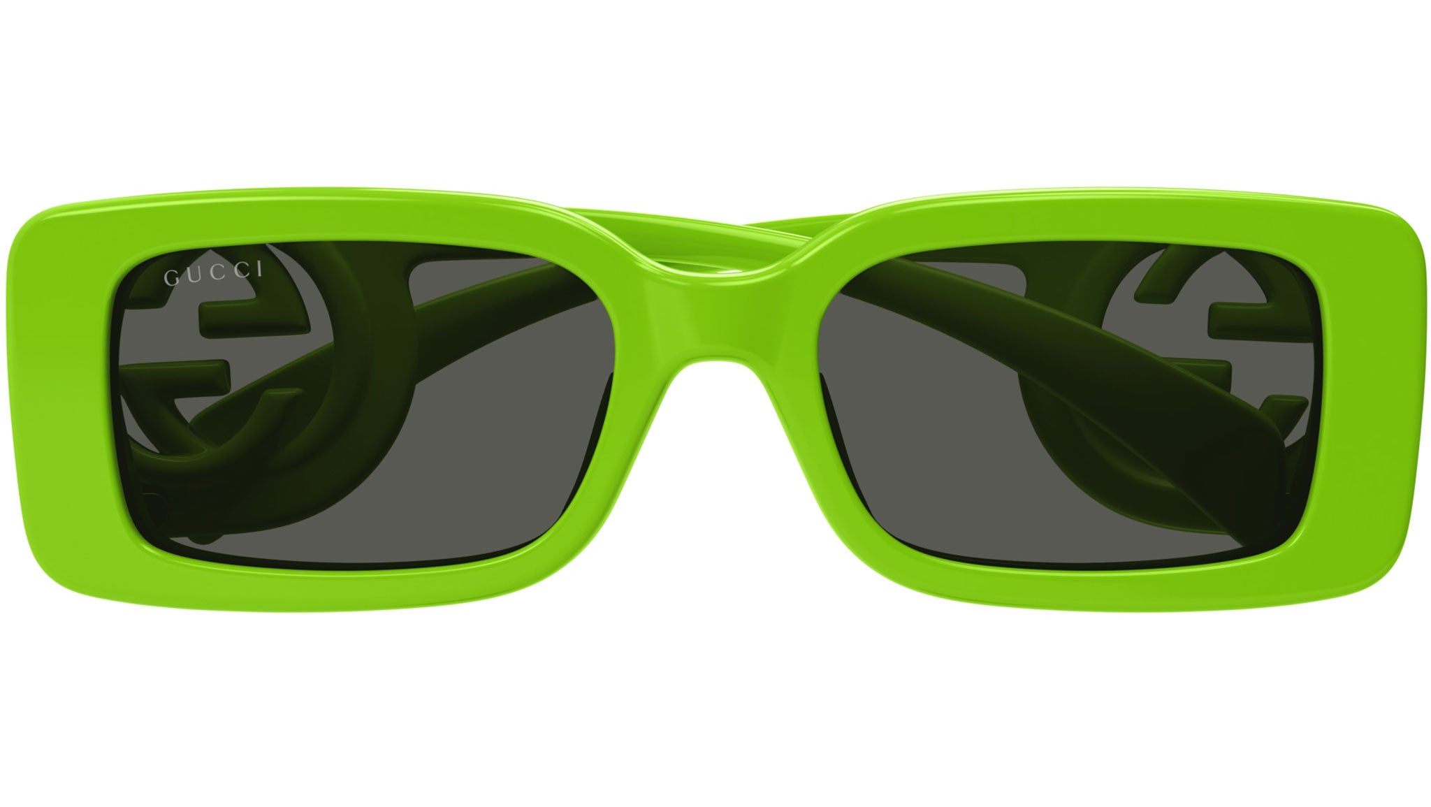 Occhiali da sole GUCCI GG1325S Shiny solid acid green