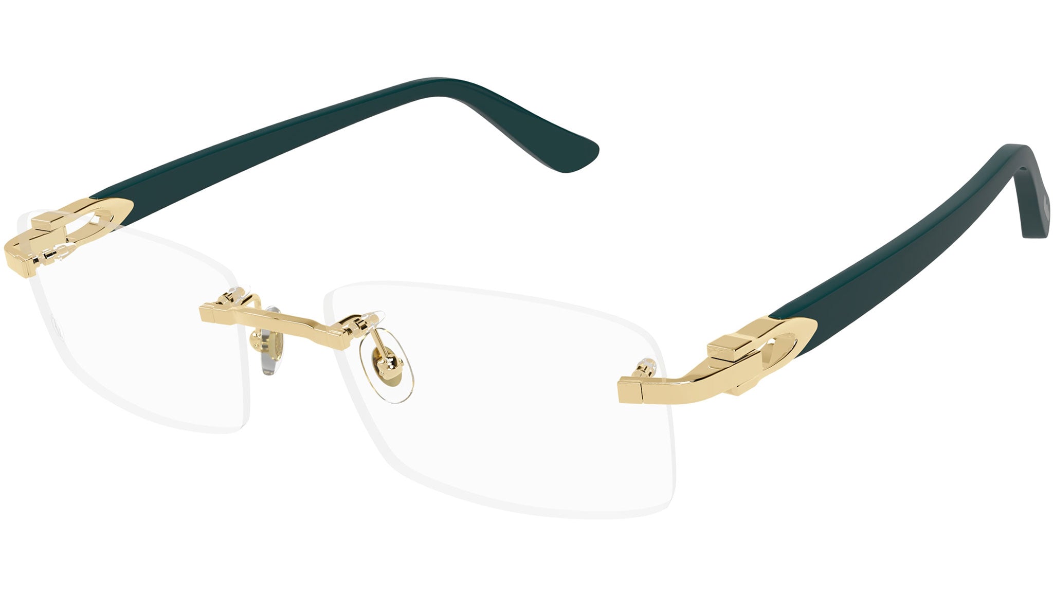 Occhiali da vista CARTIER CT0287O Smooth golden finish