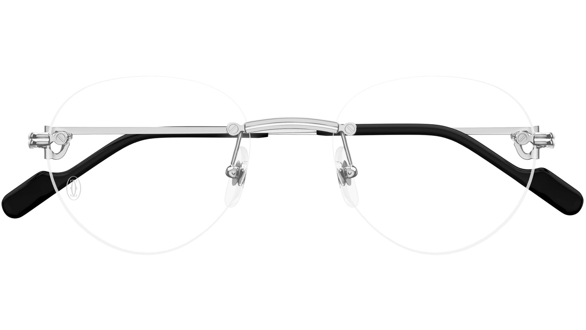 Occhiali da vista CARTIER CT0514O Smooth platinum finish