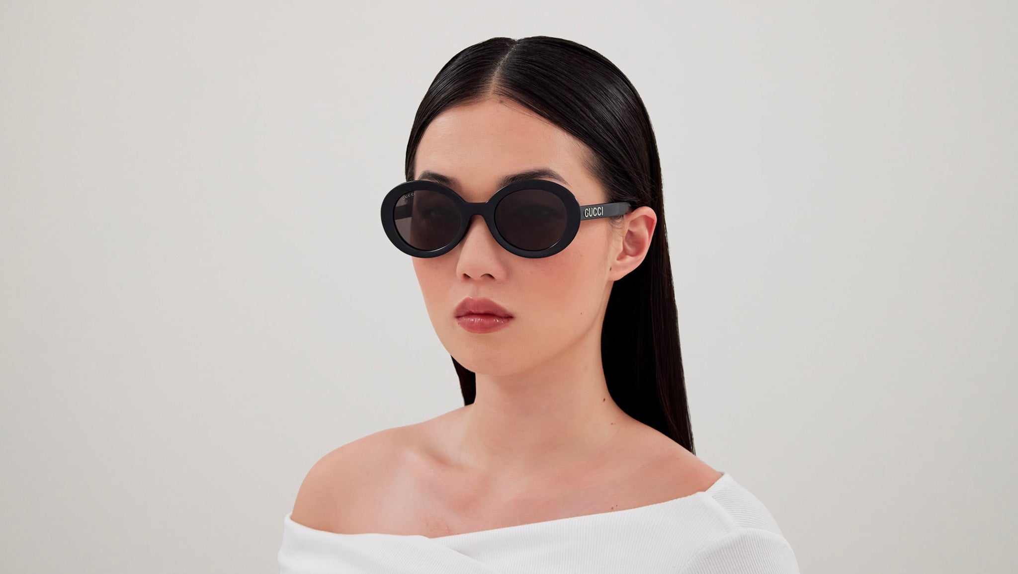 Occhiali da sole GUCCI GG1722SA Shiny black