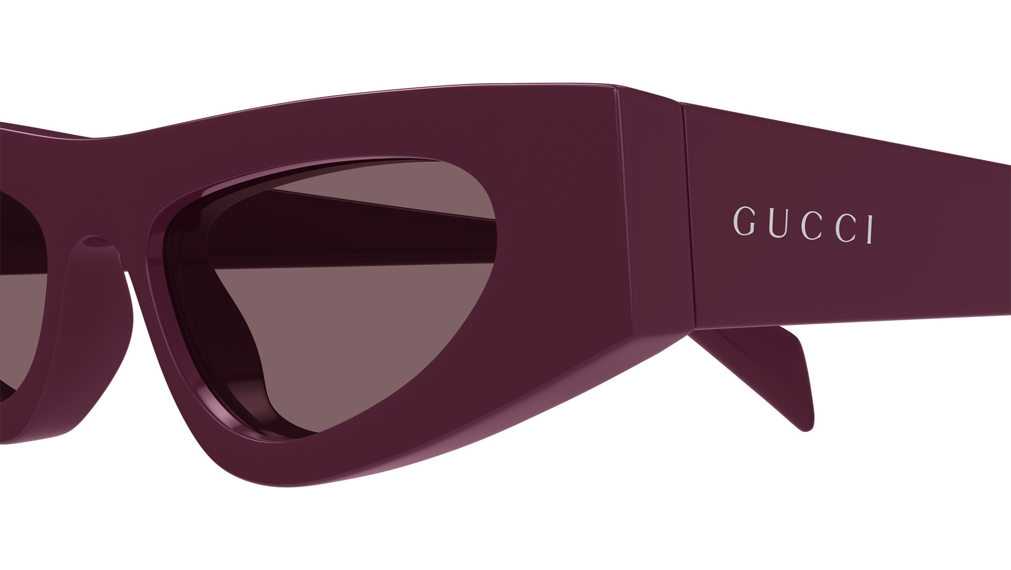 Occhiali da sole GUCCI GG1779S Shiny solid plum