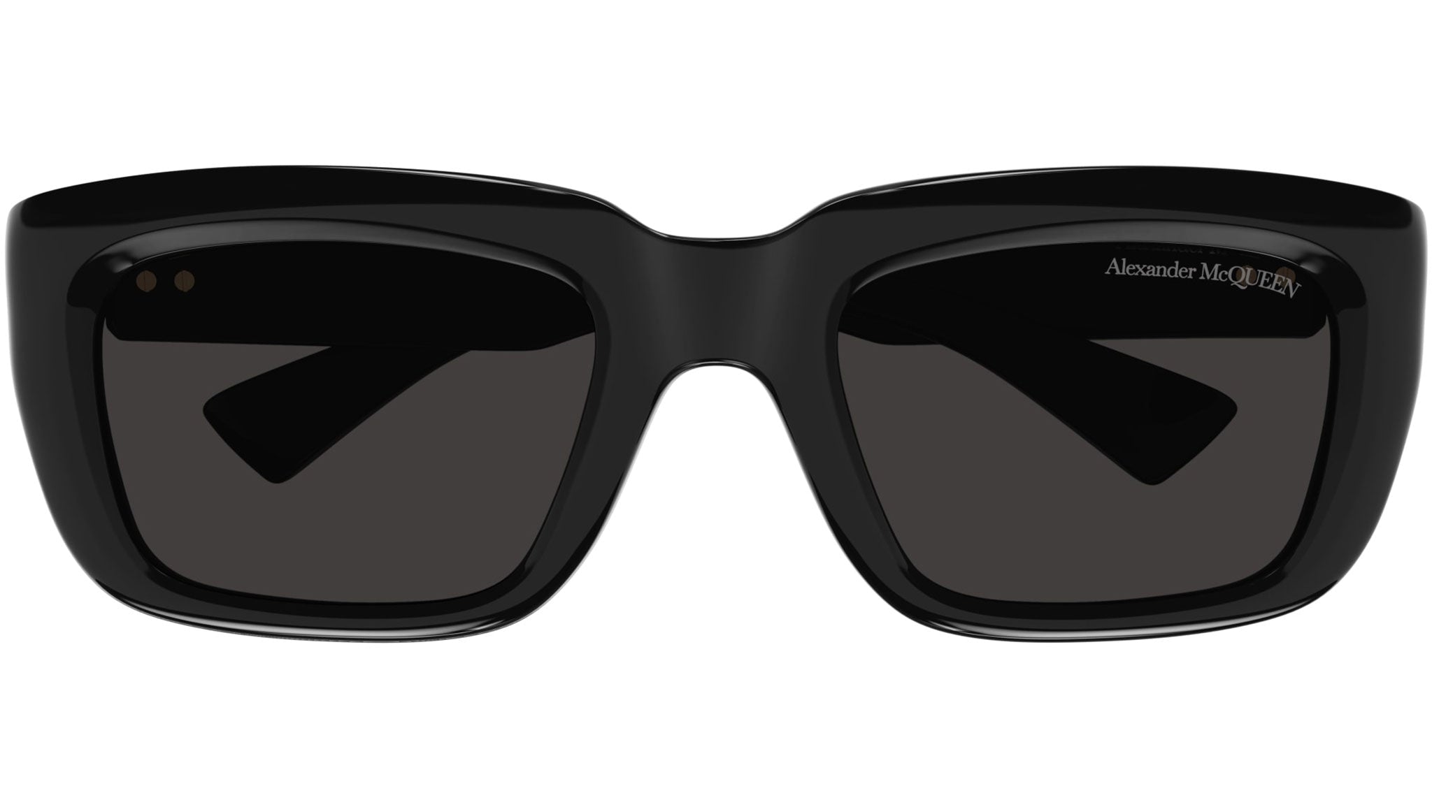 Occhiali da sole ALEXANDER MCQUEEN AM0431S Shiny solid black