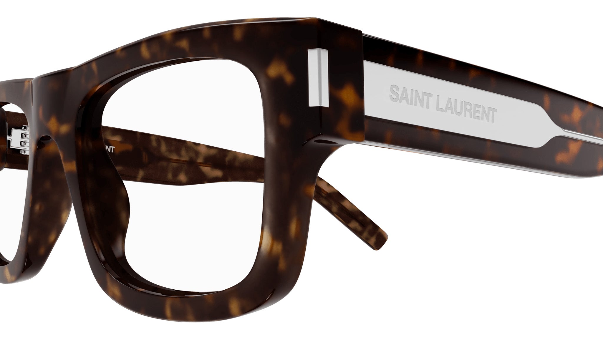 Occhiali da vista SAINT LAURENT SL574 Shiny dark havana